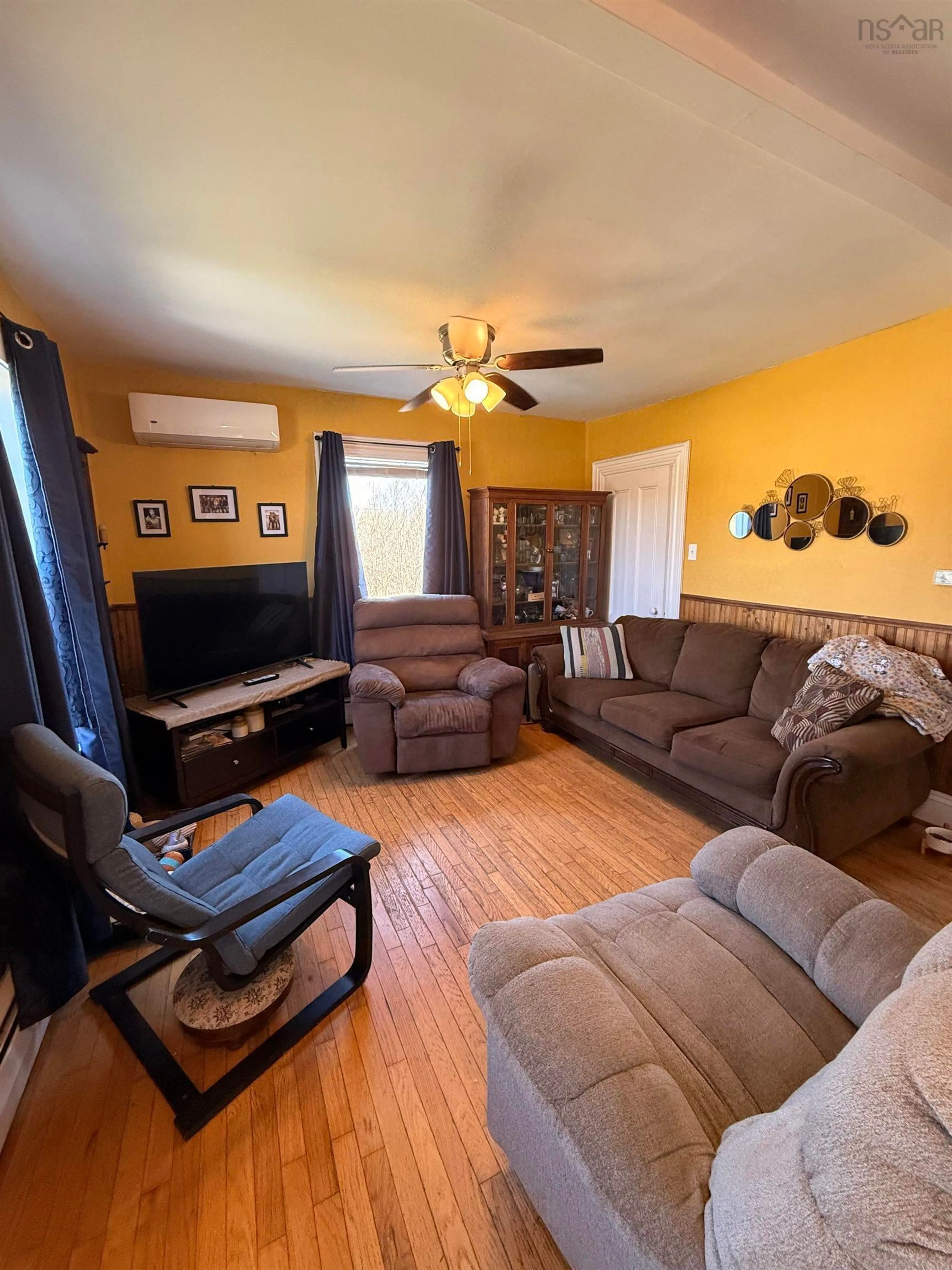 Living room with furniture, unknown for 151 Nicholas Rd, Lower Wedgeport Nova Scotia B0W 2B0
