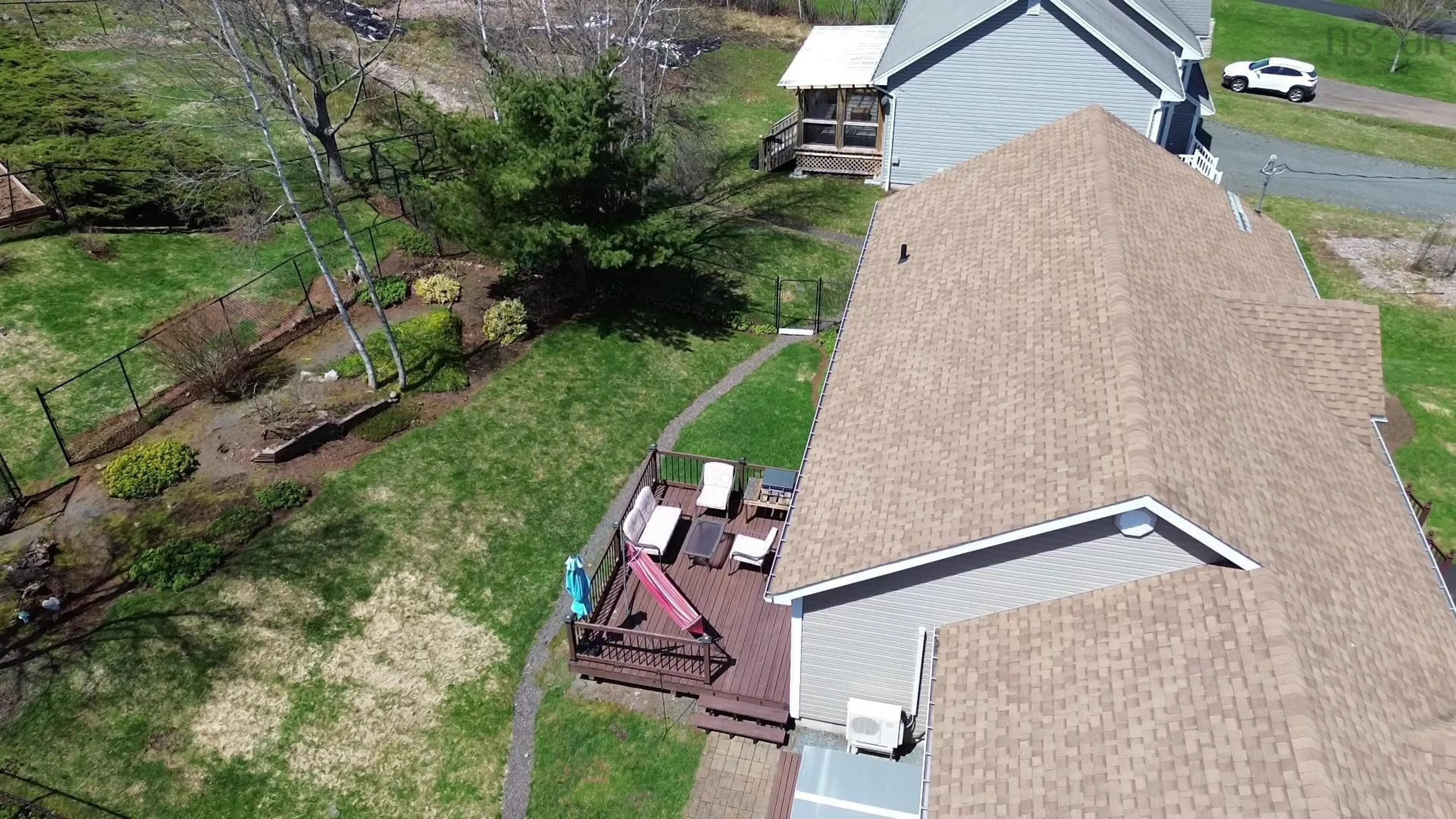 A pic from outside/outdoor area/front of a property/back of a property/a pic from drone, unknown for 144 Ice Pond Dr, Salmon River Nova Scotia B2N 6P6
