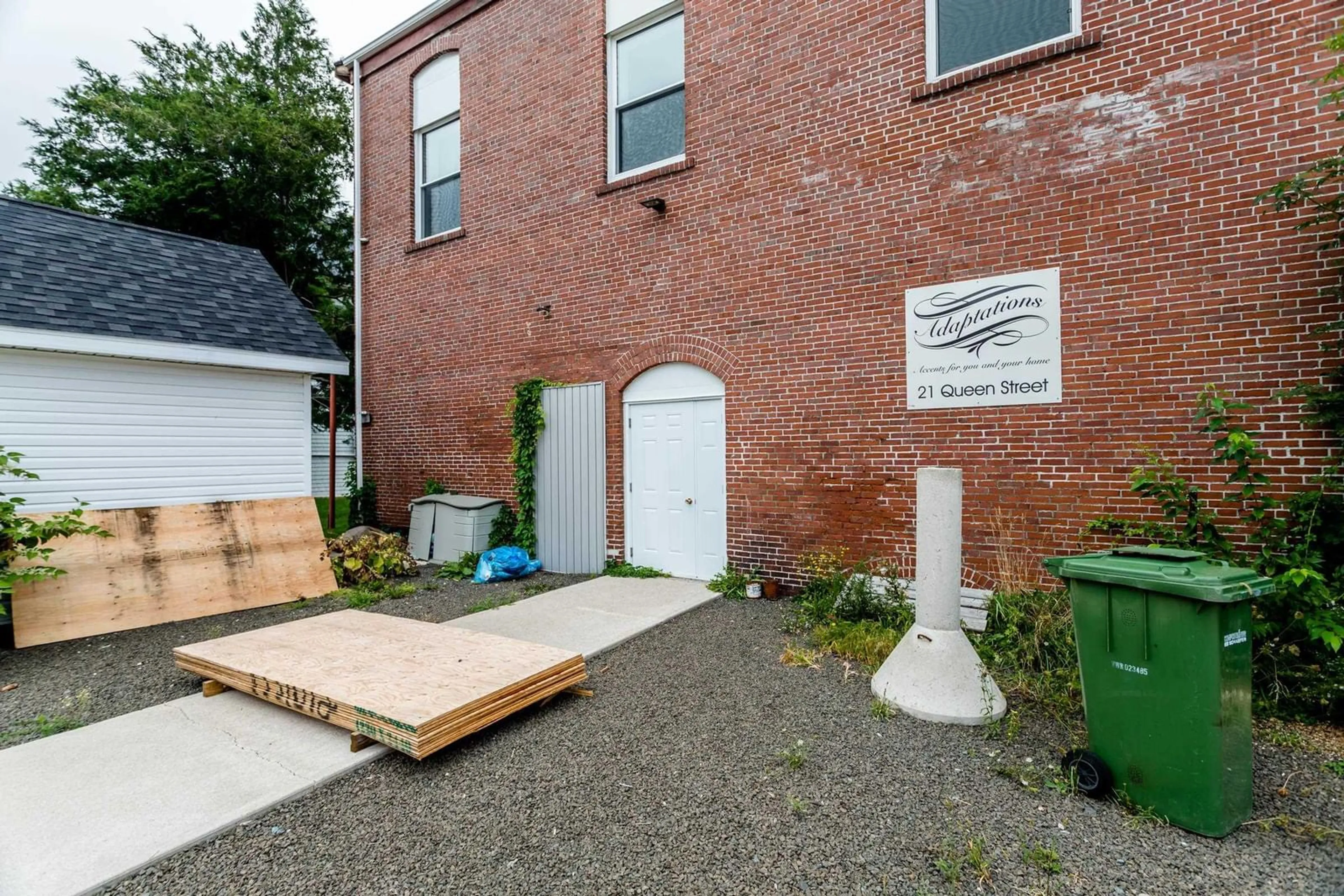 Home with brick exterior material, street for 21 Queen St, Bridgetown Nova Scotia B0S 1C0