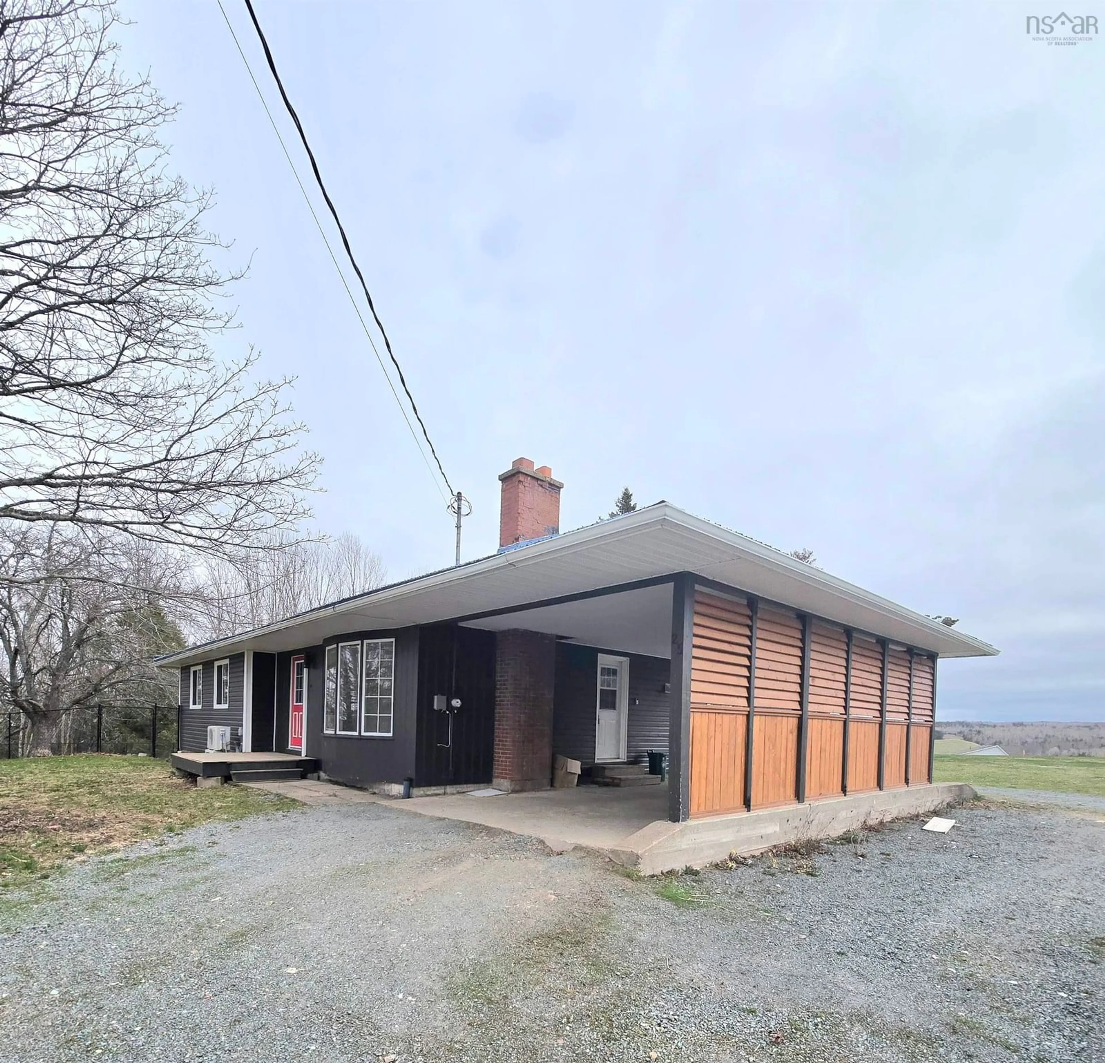 A pic from outside/outdoor area/front of a property/back of a property/a pic from drone, building for Garvie Branch Rd #25, Antigonish Nova Scotia B2G 3A3