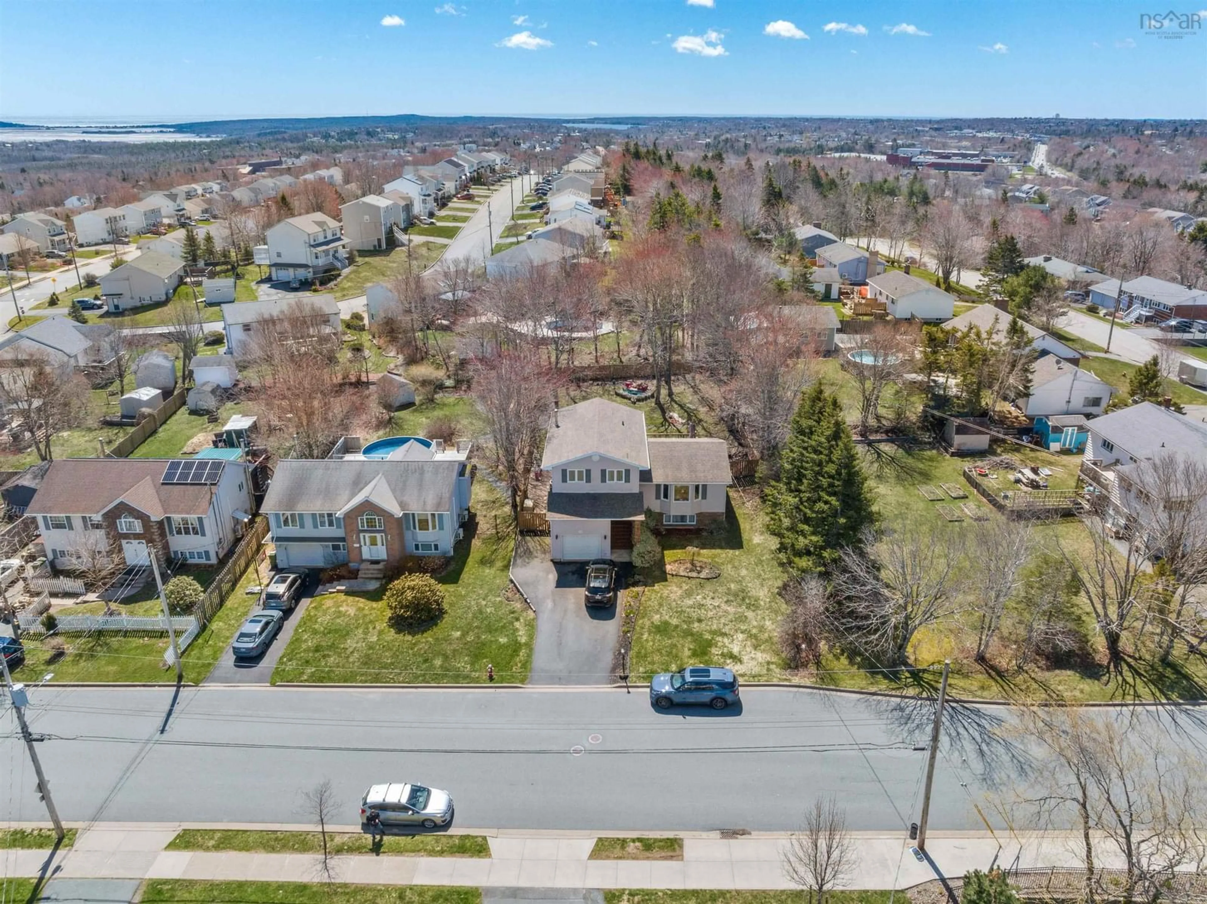 A pic from outside/outdoor area/front of a property/back of a property/a pic from drone, street for 15 Auburn Dr, Cole Harbour Nova Scotia B2W 6H8