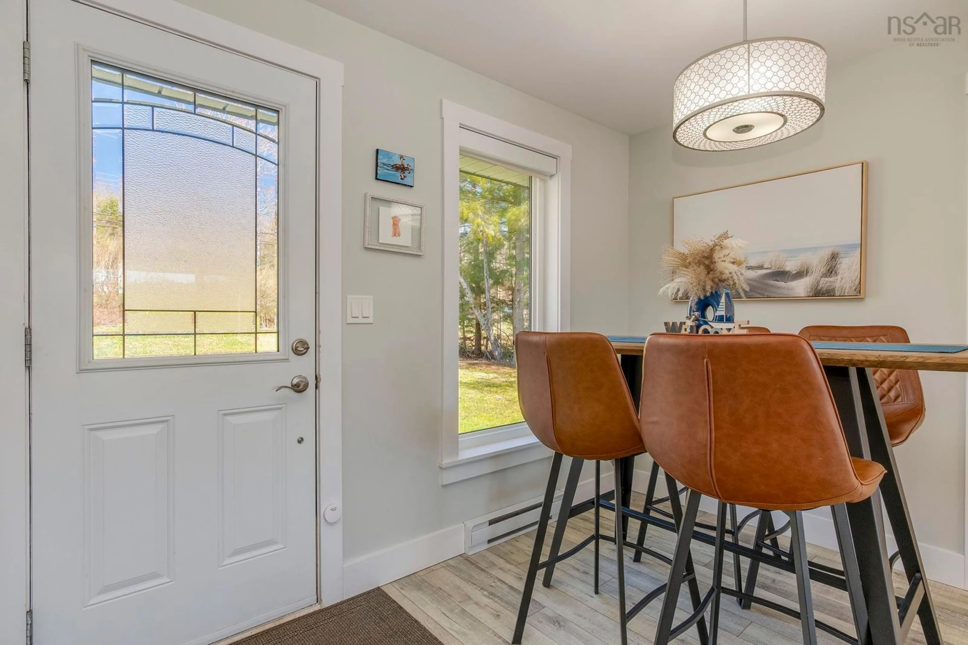 Dining room, wood/laminate floor for 1392 Beaverbank Rd, Beaver Bank Nova Scotia B4G 1E8