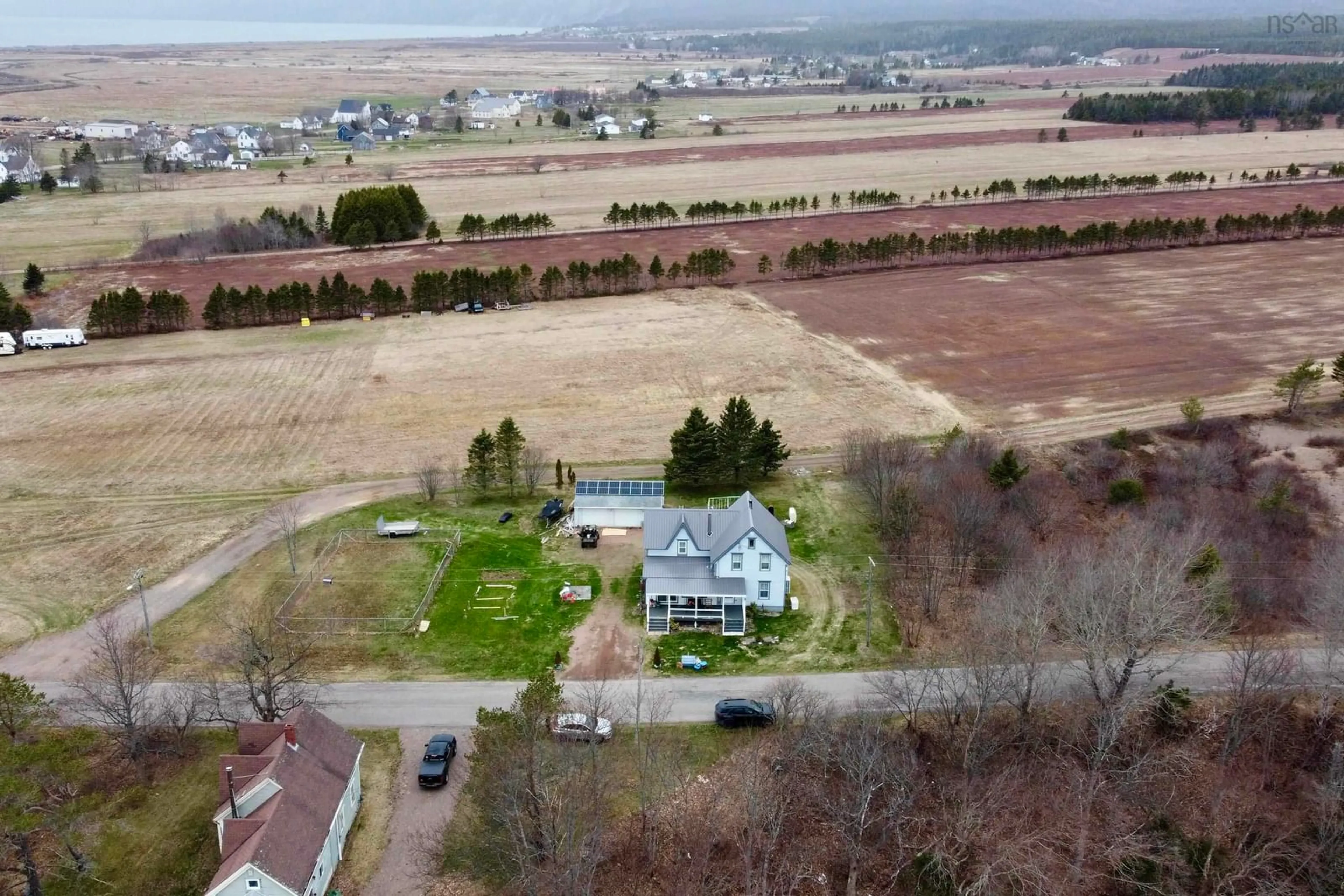 A pic from outside/outdoor area/front of a property/back of a property/a pic from drone, unknown for 73 Mills Rd, Advocate Harbour Nova Scotia B0M 1A0