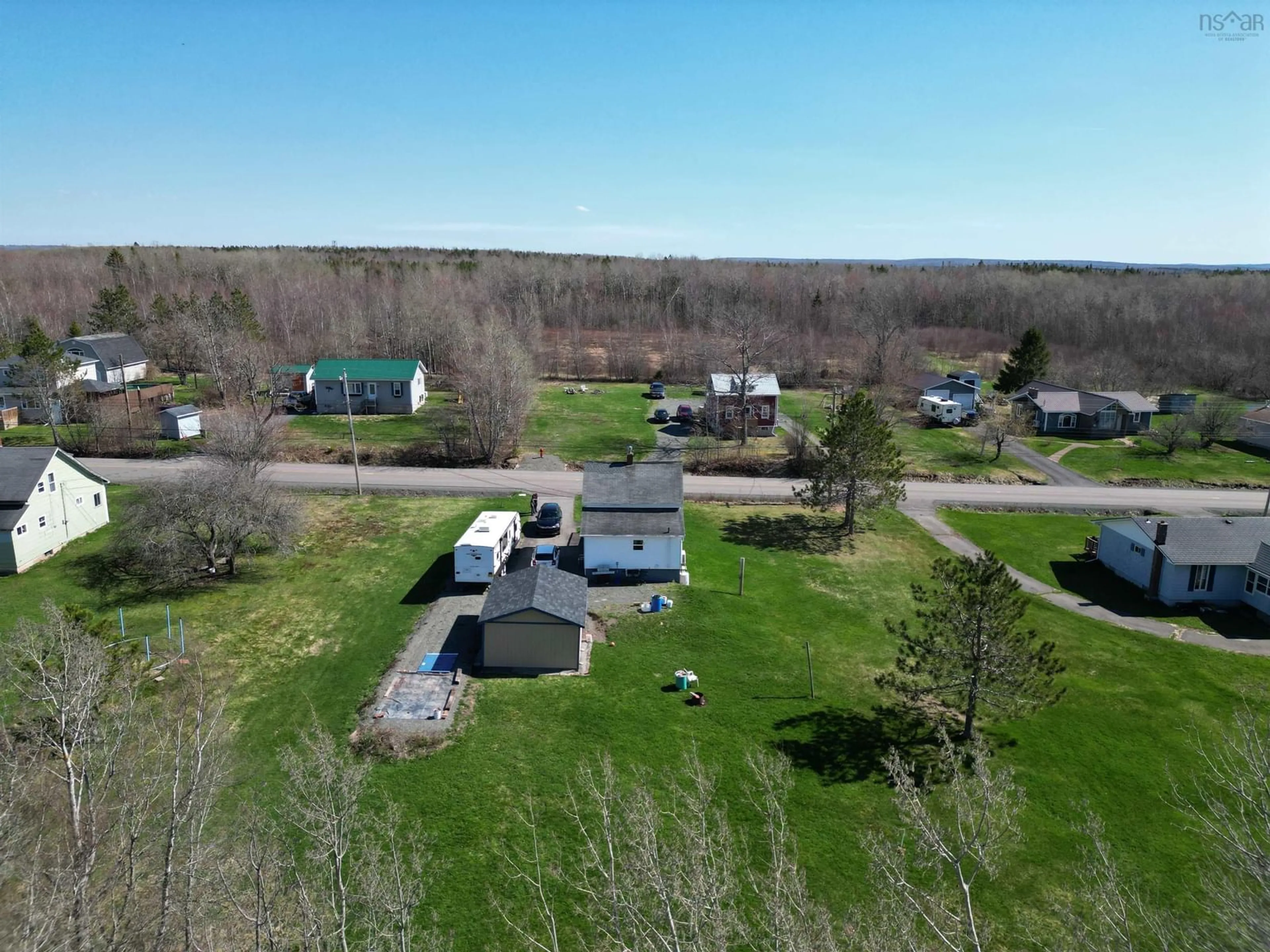 A pic from outside/outdoor area/front of a property/back of a property/a pic from drone, unknown for 2367 Athol Rd, Springhill Nova Scotia B0M 1X0
