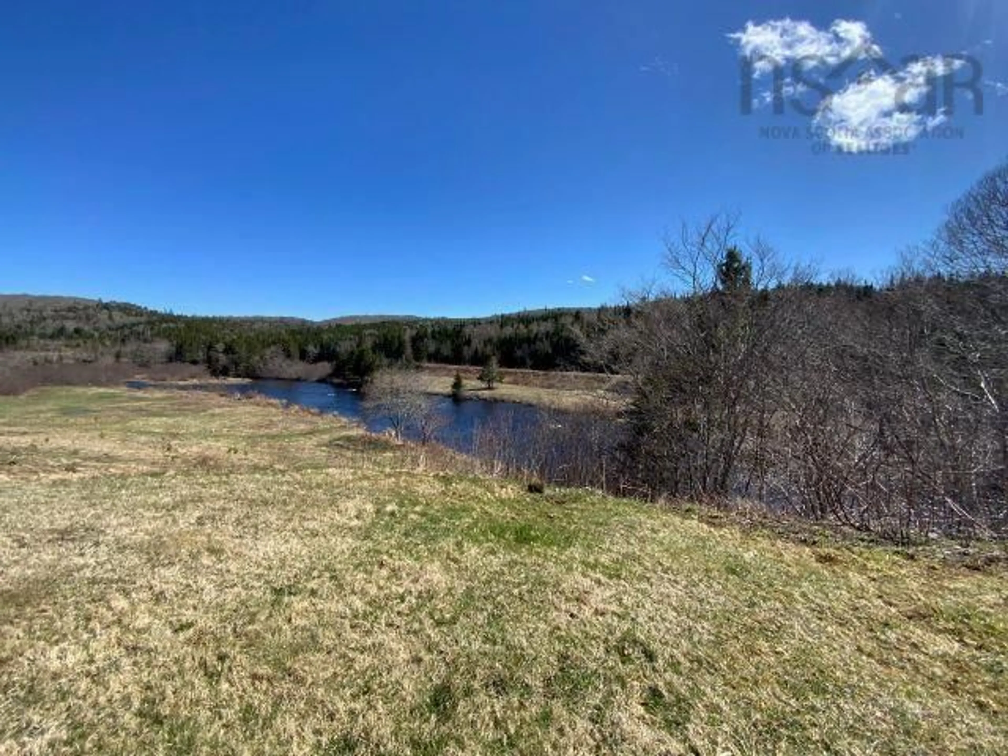 A pic from outside/outdoor area/front of a property/back of a property/a pic from drone, water/lake/river/ocean view for 5978 South River Lake Road Hwy, Roachvale Nova Scotia B0H 1N0