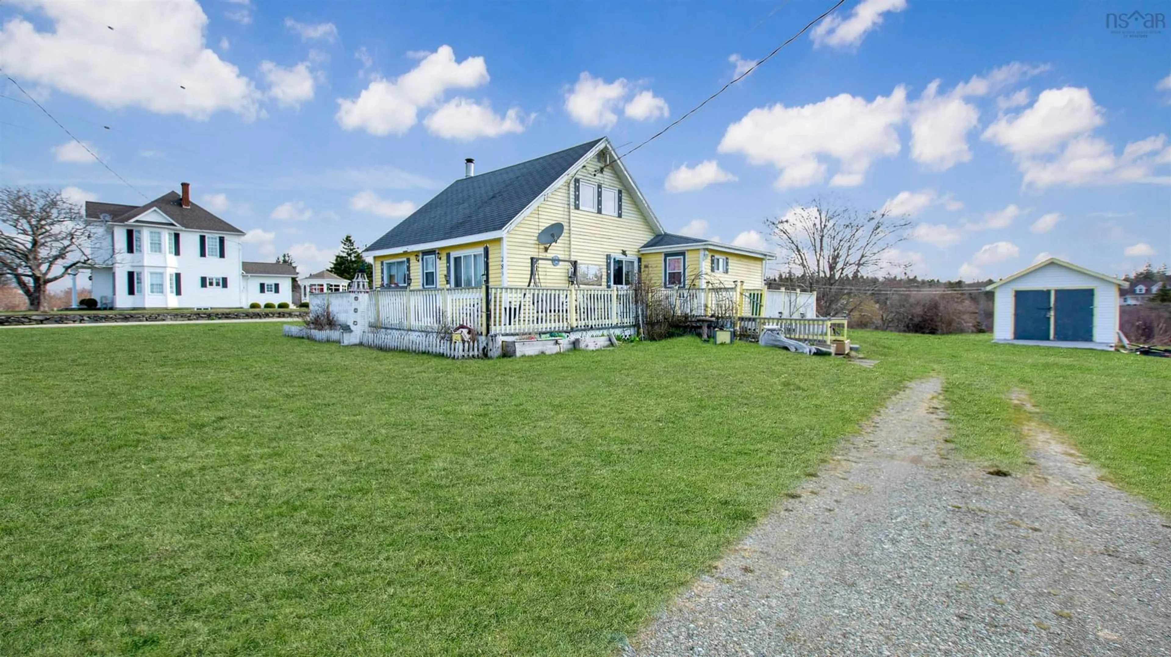A pic from outside/outdoor area/front of a property/back of a property/a pic from drone, unknown for 289 Comeaus Hill Rd, Little River Harbour Nova Scotia B0W 1B0