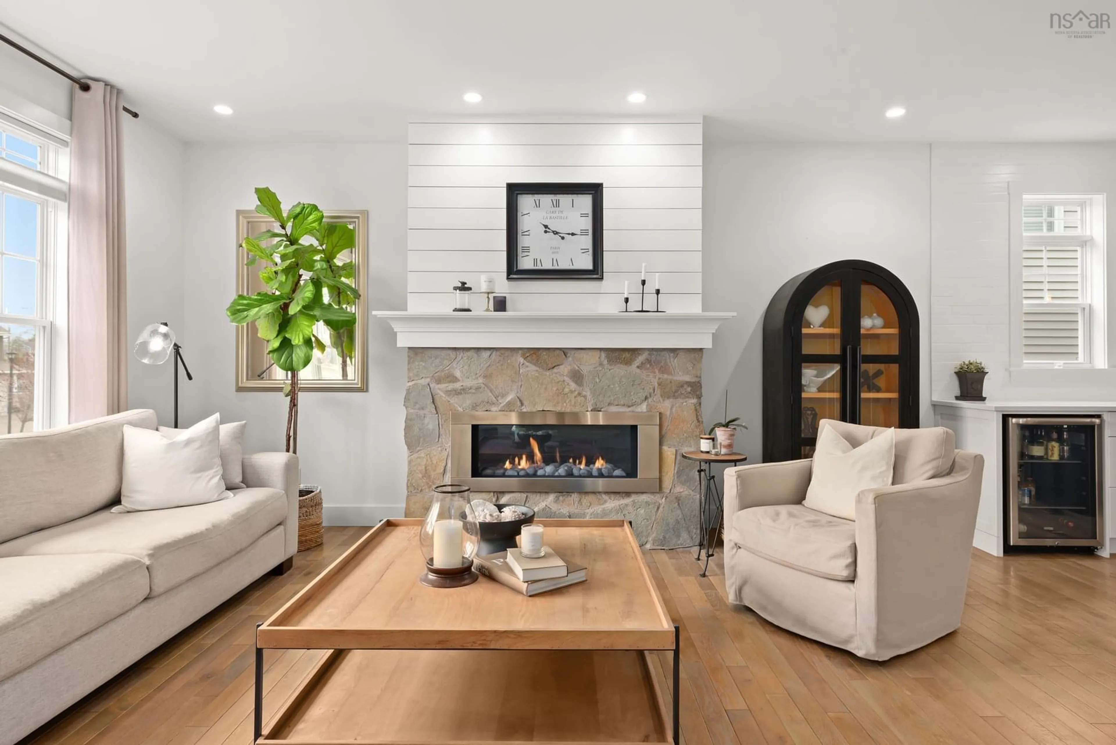 Living room with furniture, unknown for 19 Cranfield Crt, West Bedford Nova Scotia B4B 0S8