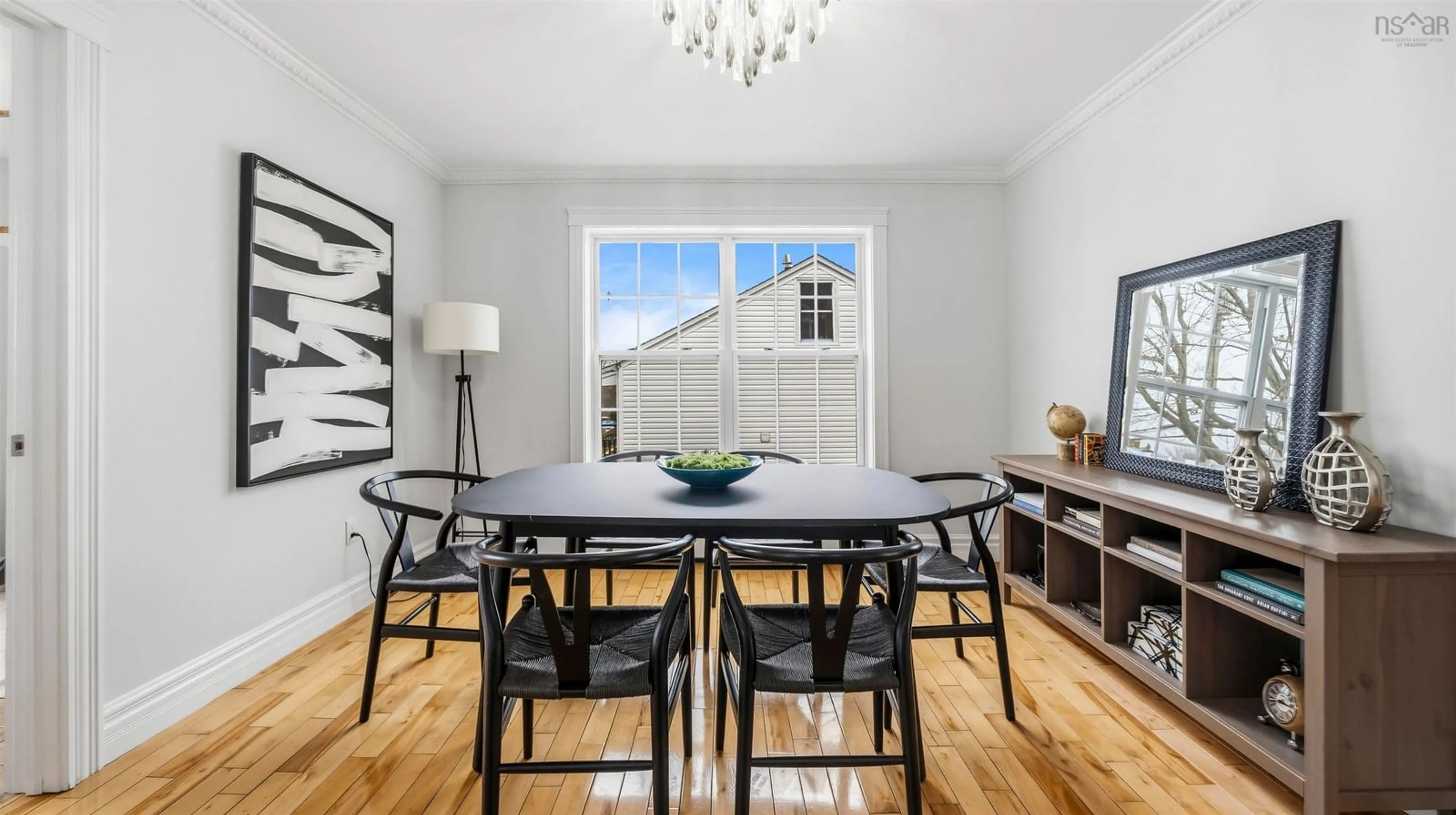 Dining room, wood/laminate floor for 3175 Micmac St, Halifax Nova Scotia B3L 3W3