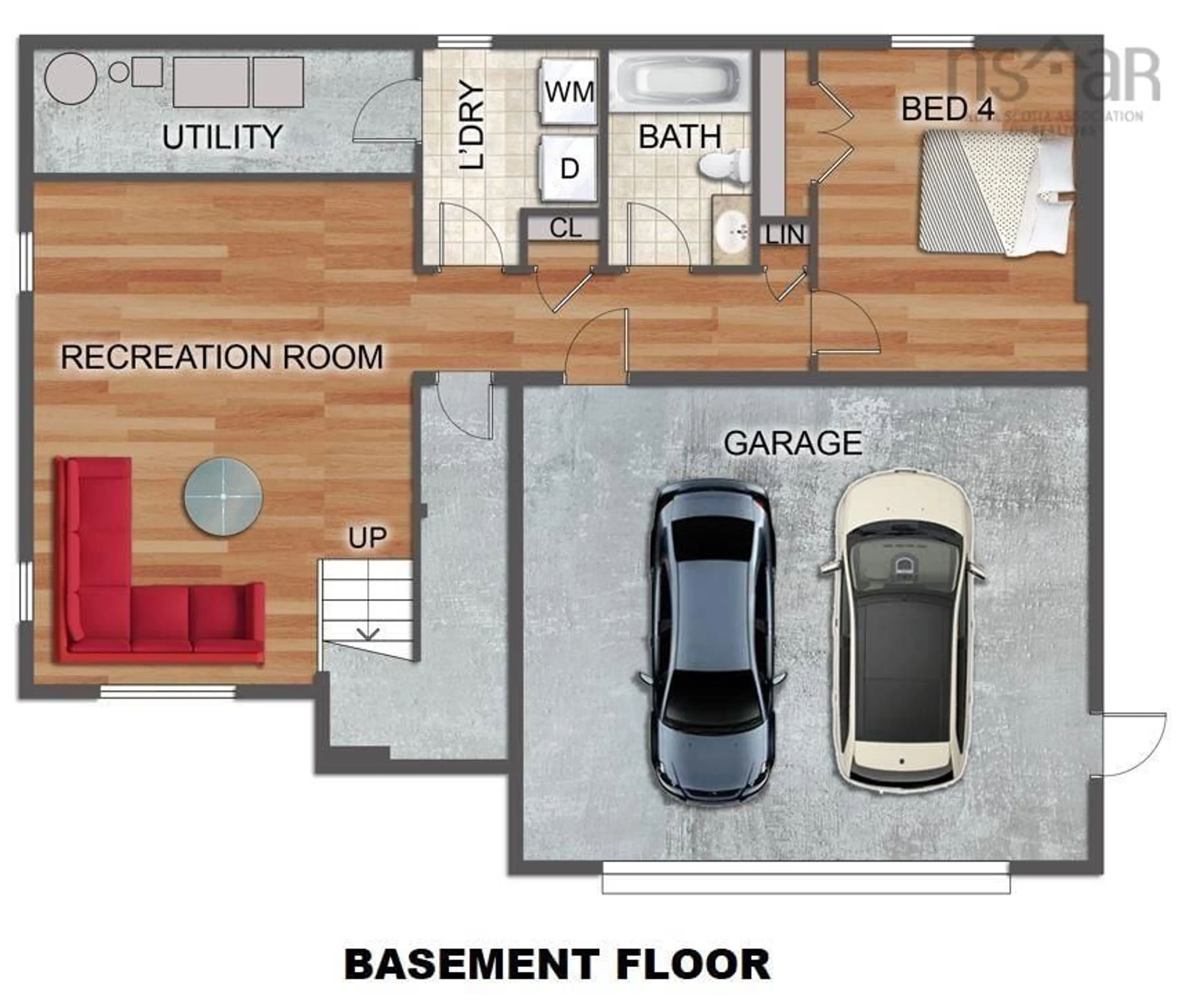 Floor plan for Powers Rd #Lot 40, Whites Lake Nova Scotia B3T 1W5
