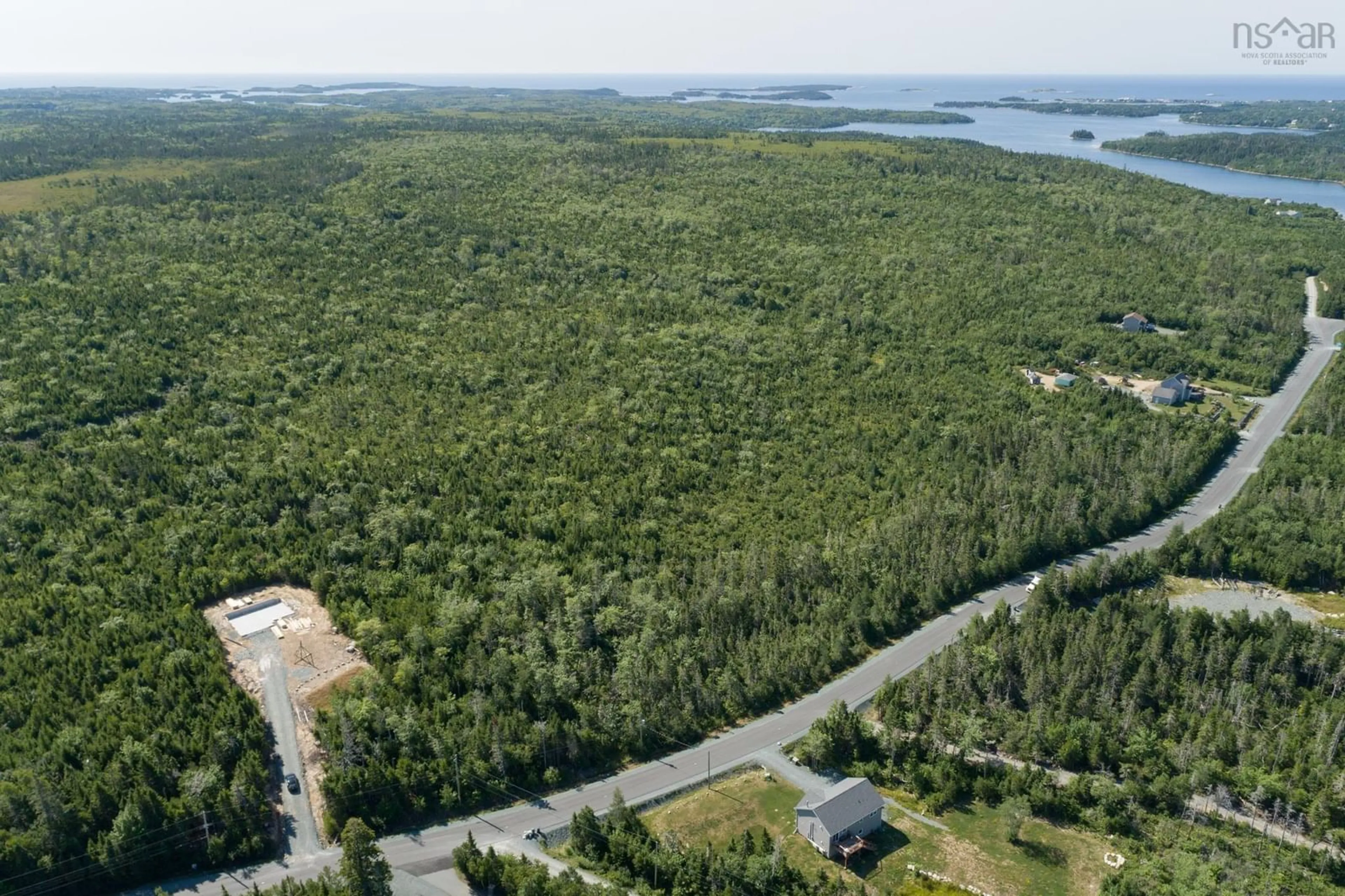A pic from outside/outdoor area/front of a property/back of a property/a pic from drone, forest/trees view for Powers Rd #Lot 40, Whites Lake Nova Scotia B3T 1W5