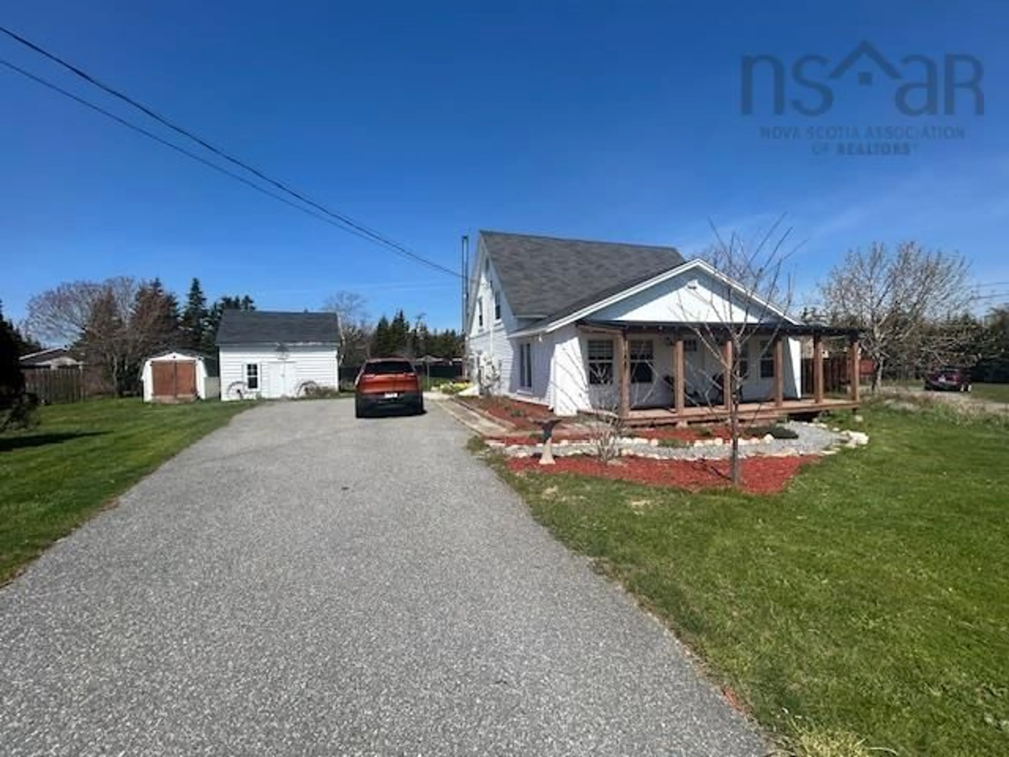 A pic from outside/outdoor area/front of a property/back of a property/a pic from drone, street for 1208 Stoney Island Rd, Stoney Island Nova Scotia B0W 3J0