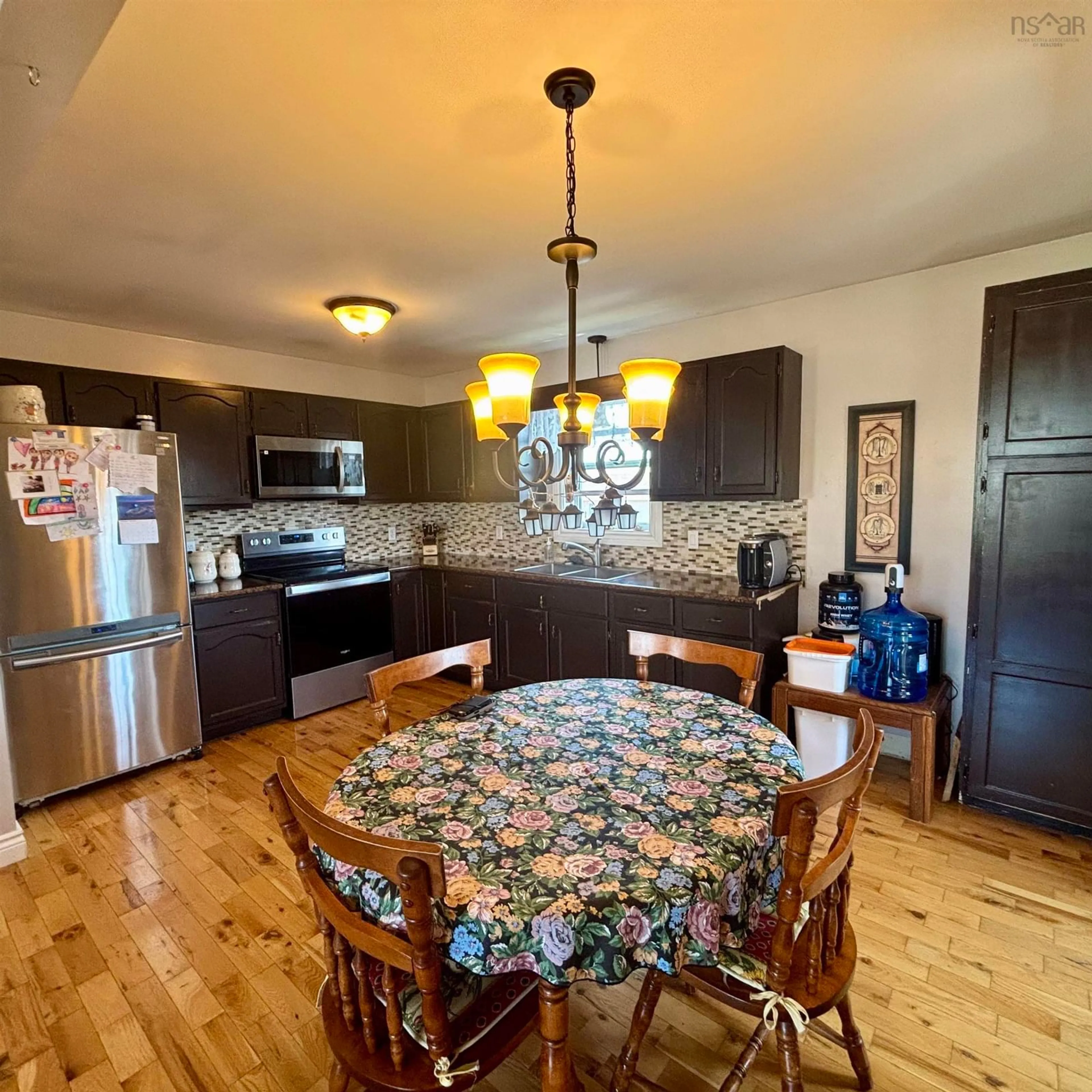 Open concept kitchen, unknown for 246 Curran St, New Waterford Nova Scotia B1H 3A1
