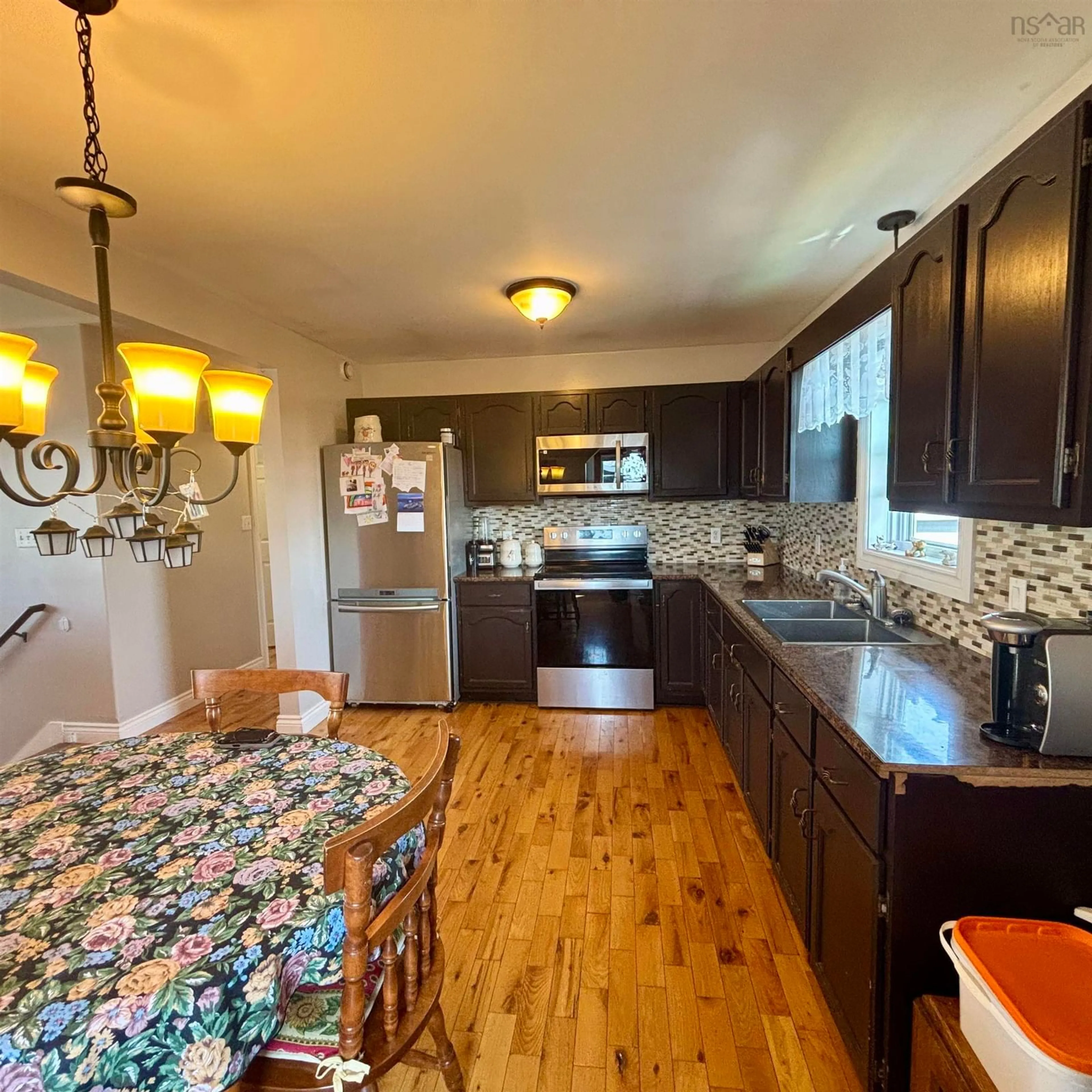 Open concept kitchen, unknown for 246 Curran St, New Waterford Nova Scotia B1H 3A1