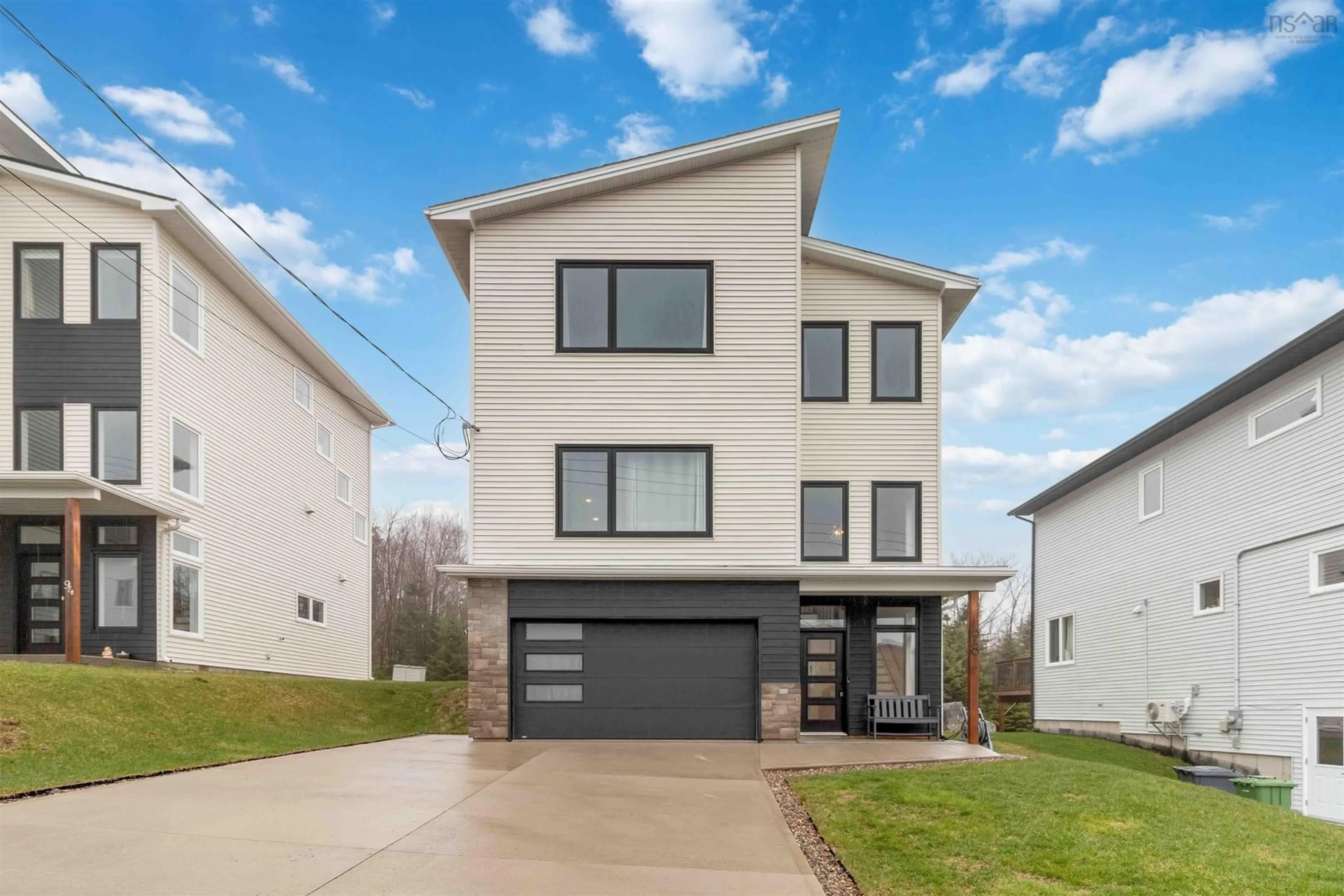 Home with brick exterior material, street for 98 Angler Dr, Herring Cove Nova Scotia B3R 0C8