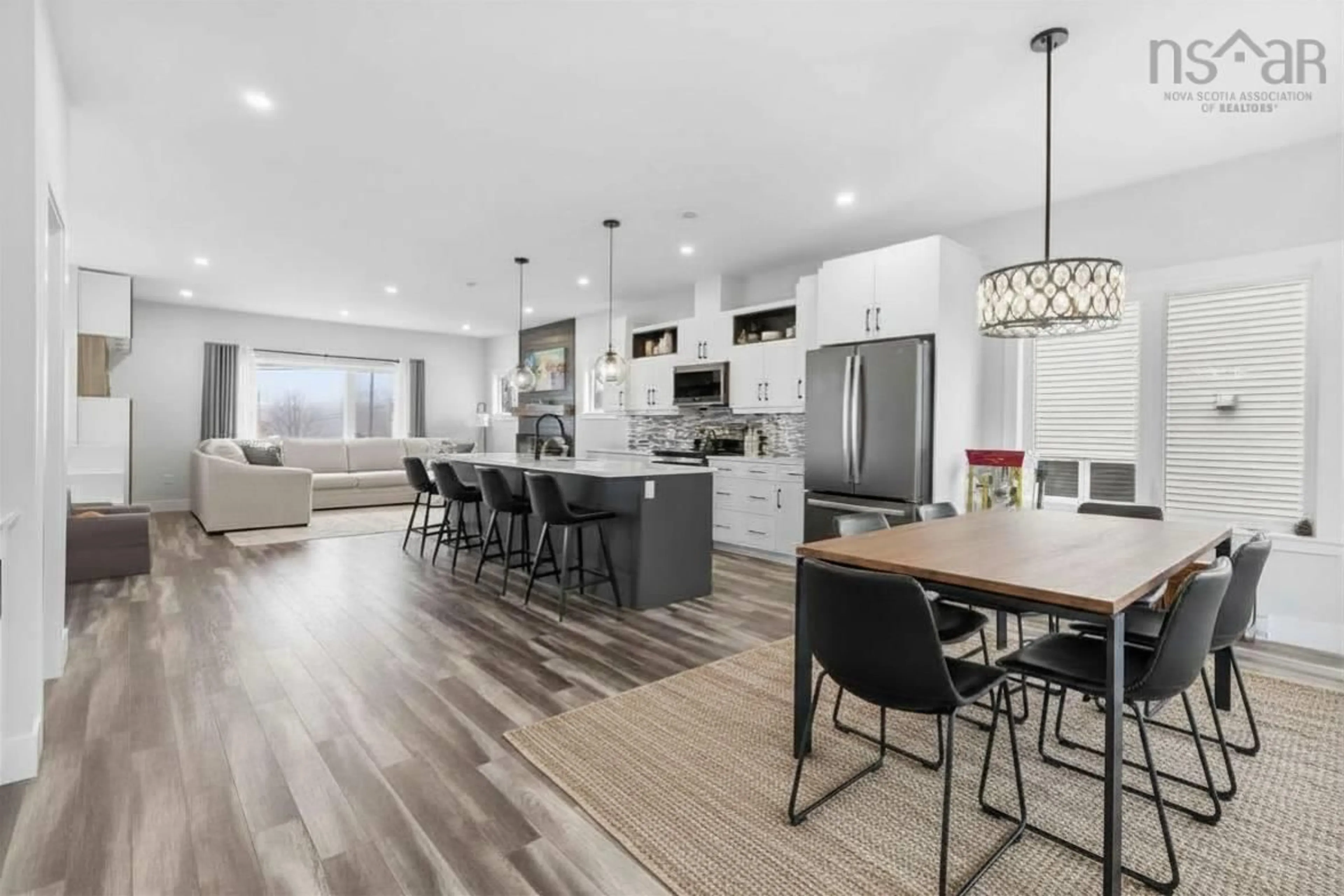 Open concept kitchen, unknown for 98 Angler Dr, Herring Cove Nova Scotia B3R 0C8