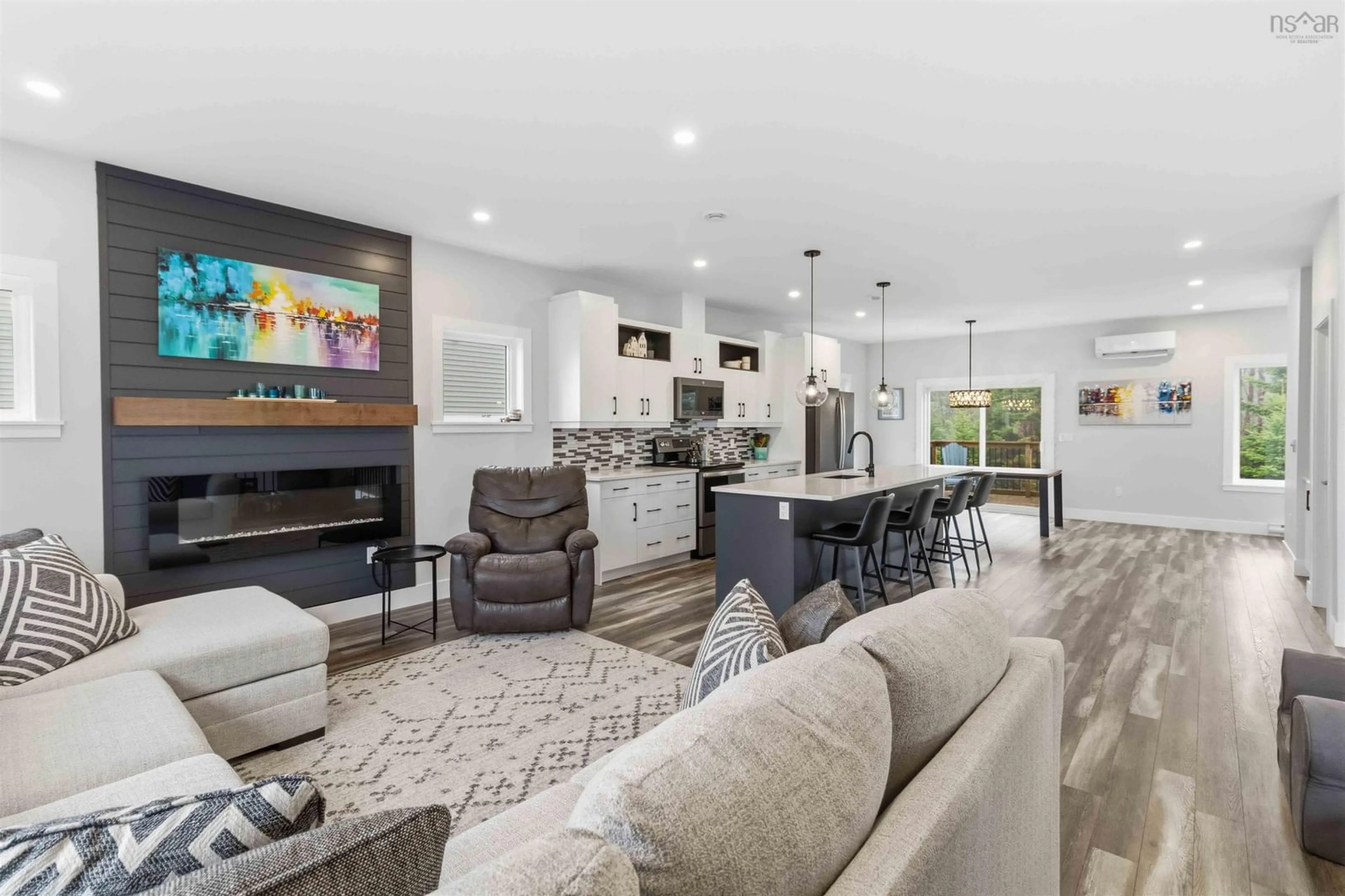 Open concept kitchen, unknown for 98 Angler Dr, Herring Cove Nova Scotia B3R 0C8