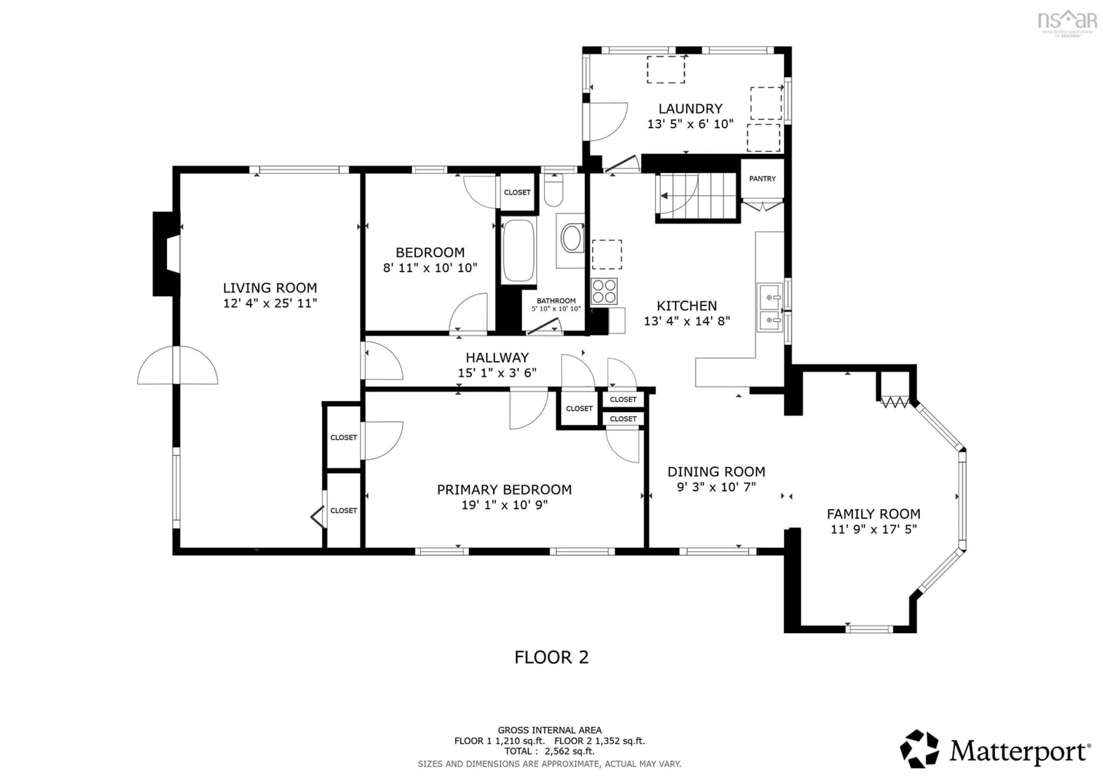 Floor plan for 346 Oak Island Rd, Avonport Nova Scotia B0P 1P0