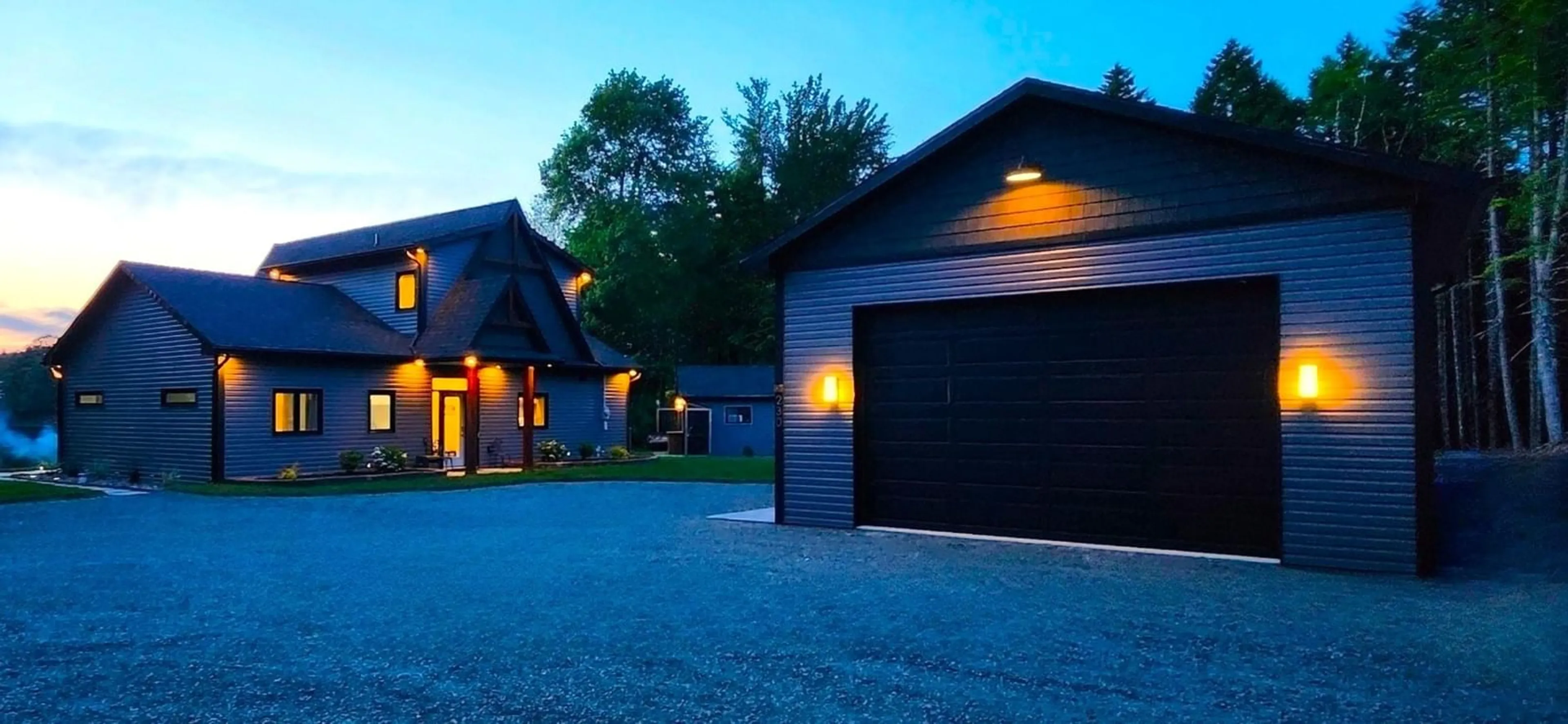 Indoor garage for 230 Joudrey Lane, Sweetland Nova Scotia B0J 1E0