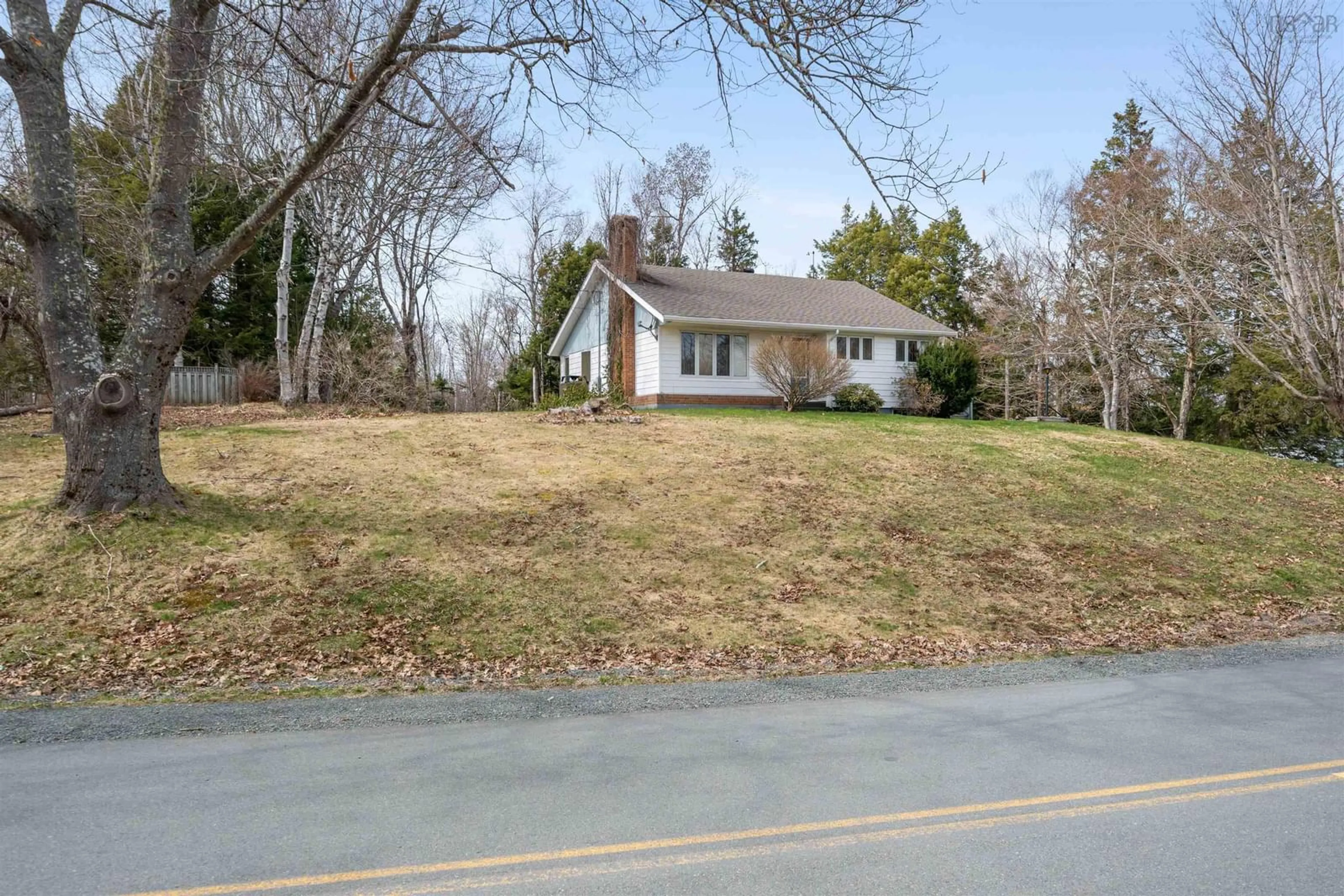 A pic from outside/outdoor area/front of a property/back of a property/a pic from drone, street for 357 O. Maclean Rd, Scotsburn Nova Scotia B0K 1R0