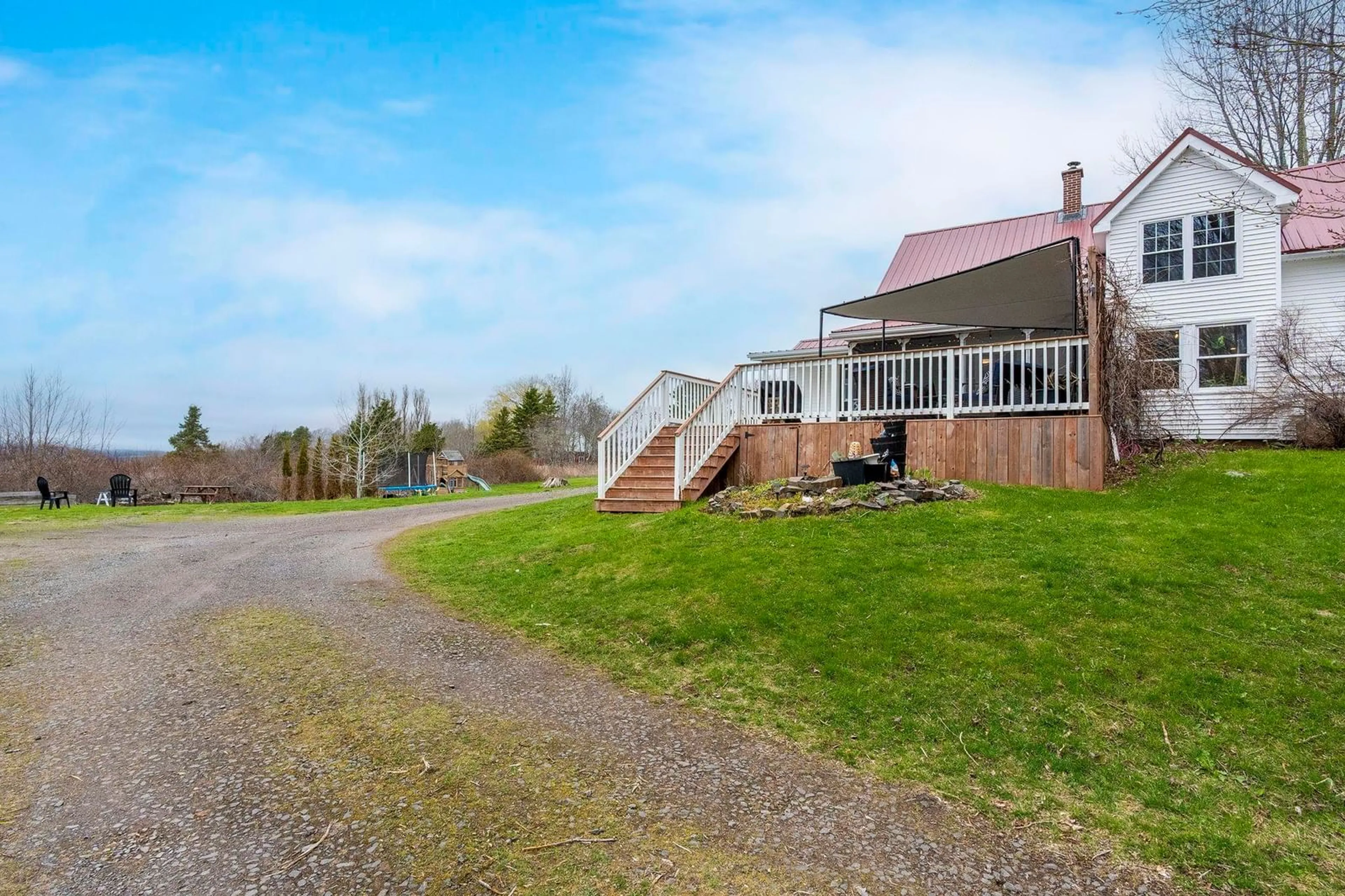 A pic from outside/outdoor area/front of a property/back of a property/a pic from drone, water/lake/river/ocean view for 683 Messenger Road, Tremont Nova Scotia B0P 1R0