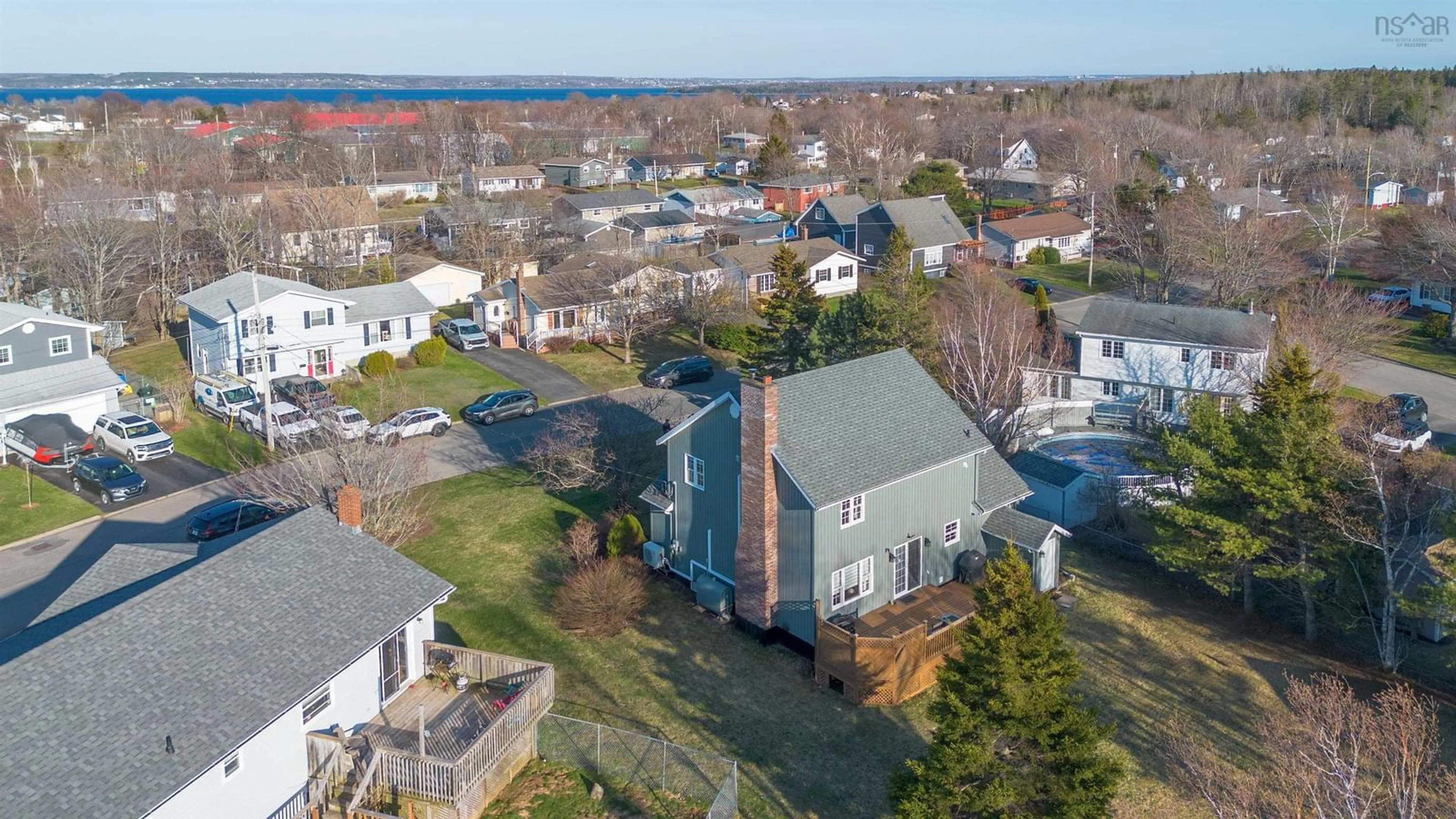 A pic from outside/outdoor area/front of a property/back of a property/a pic from drone, unknown for 20 Hodder Ave, North Sydney Nova Scotia B2A 3W9