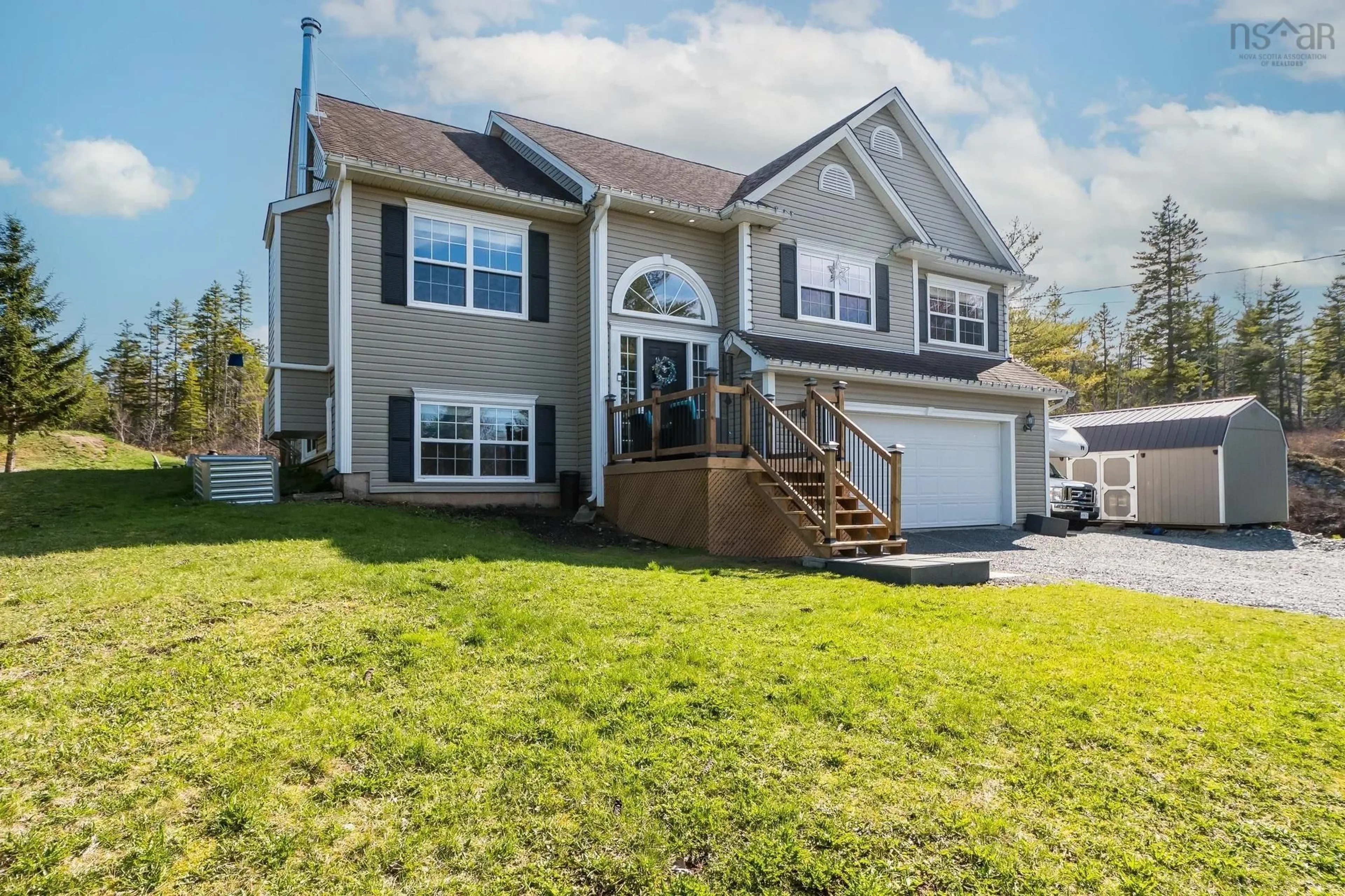 Home with vinyl exterior material, street for Kinross Crt #55, Fall River Nova Scotia B2T 0E4