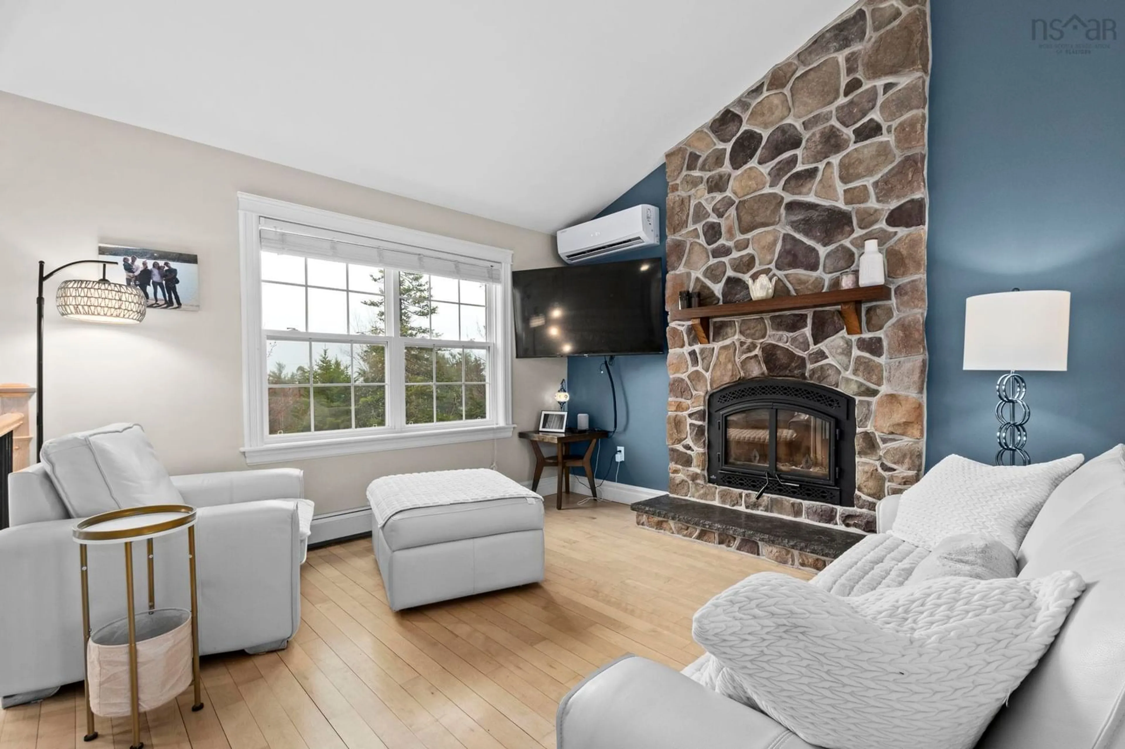 Living room with furniture, unknown for Kinross Crt #55, Fall River Nova Scotia B2T 0E4