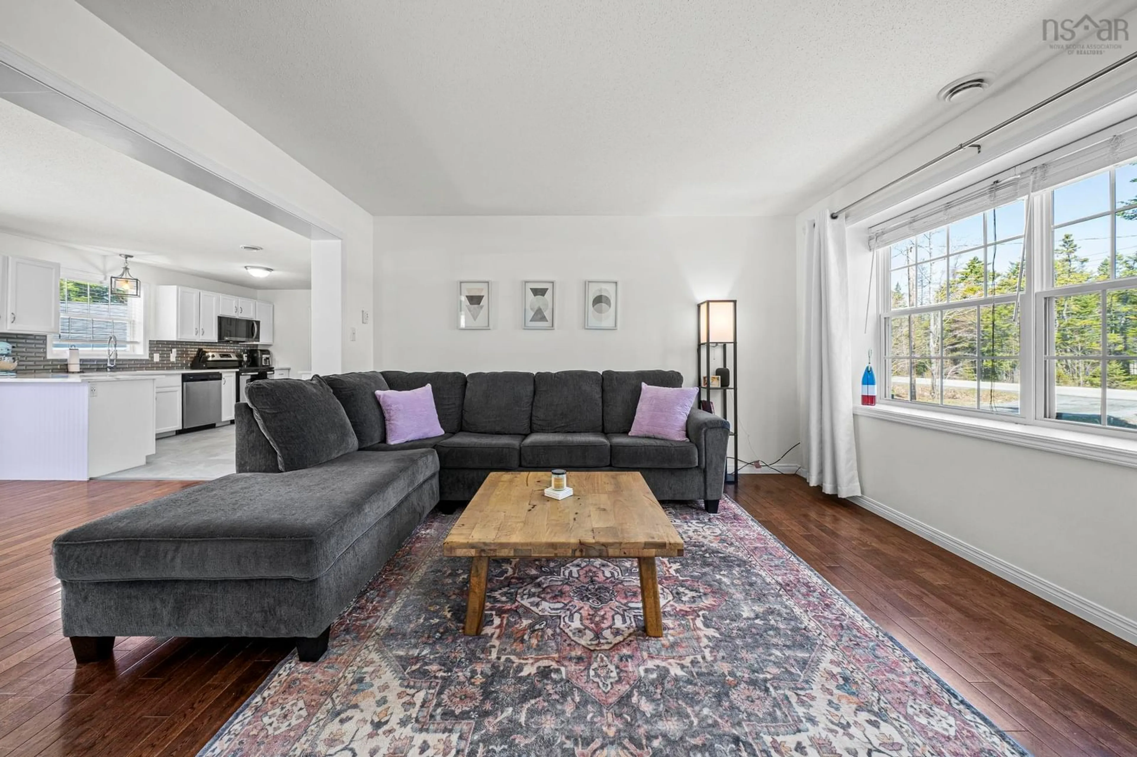 Living room with furniture, unknown for 3340 Sackville Dr, Upper Sackville Nova Scotia B4E 3C5