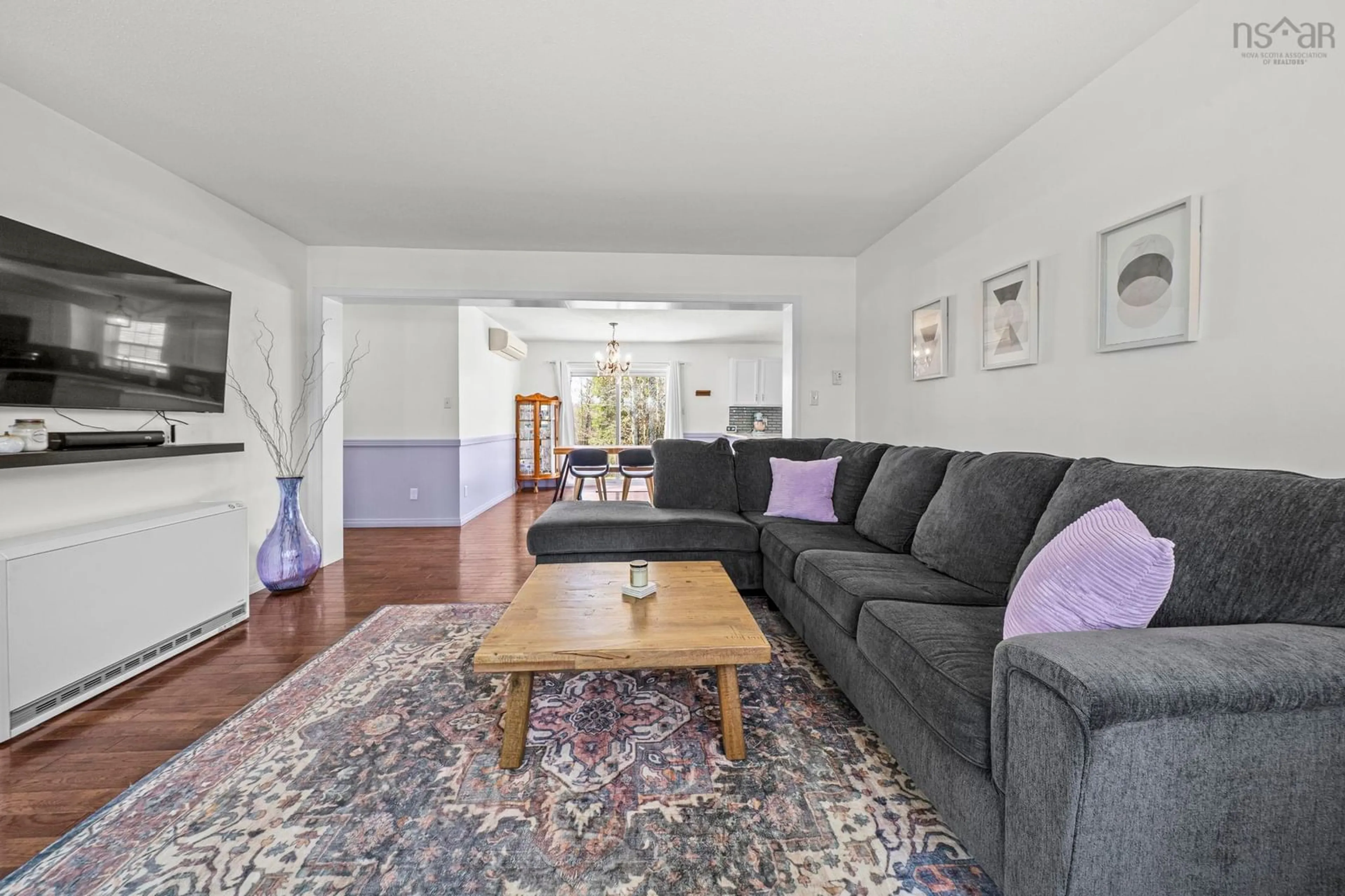 Living room with furniture, unknown for 3340 Sackville Dr, Upper Sackville Nova Scotia B4E 3C5