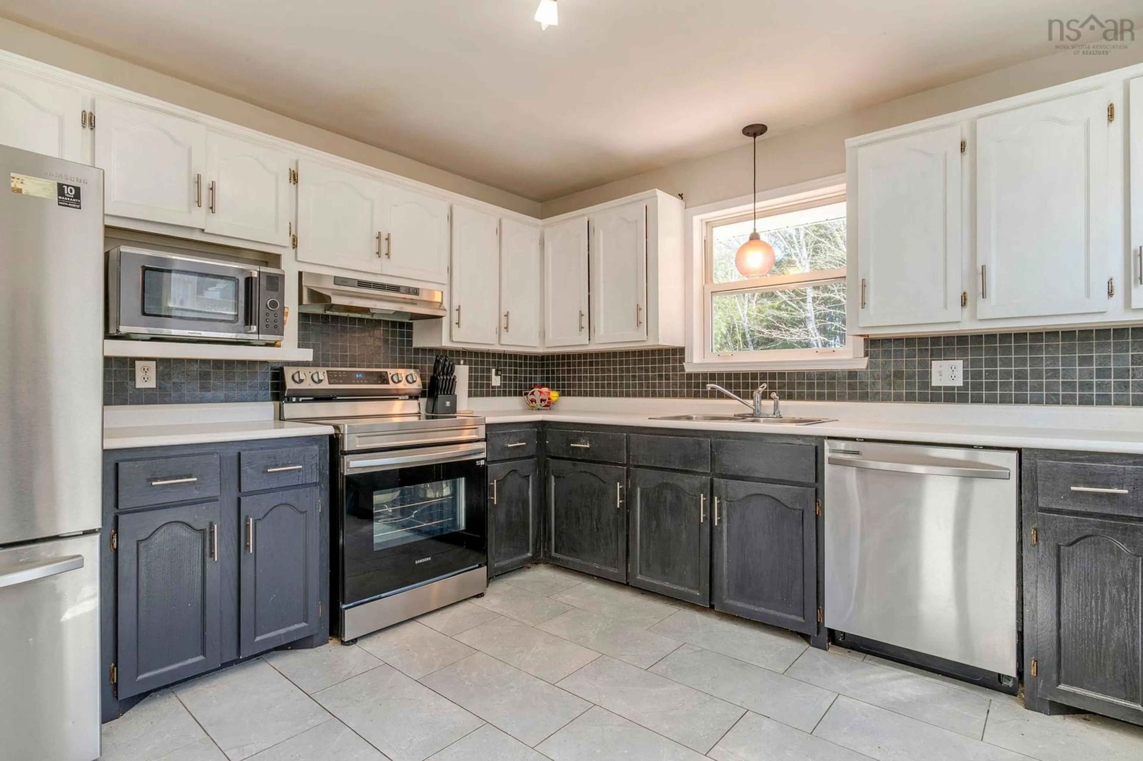 Open concept kitchen, ceramic/tile floor for 37 Cassandra Dr, Dartmouth Nova Scotia B2W 6H4