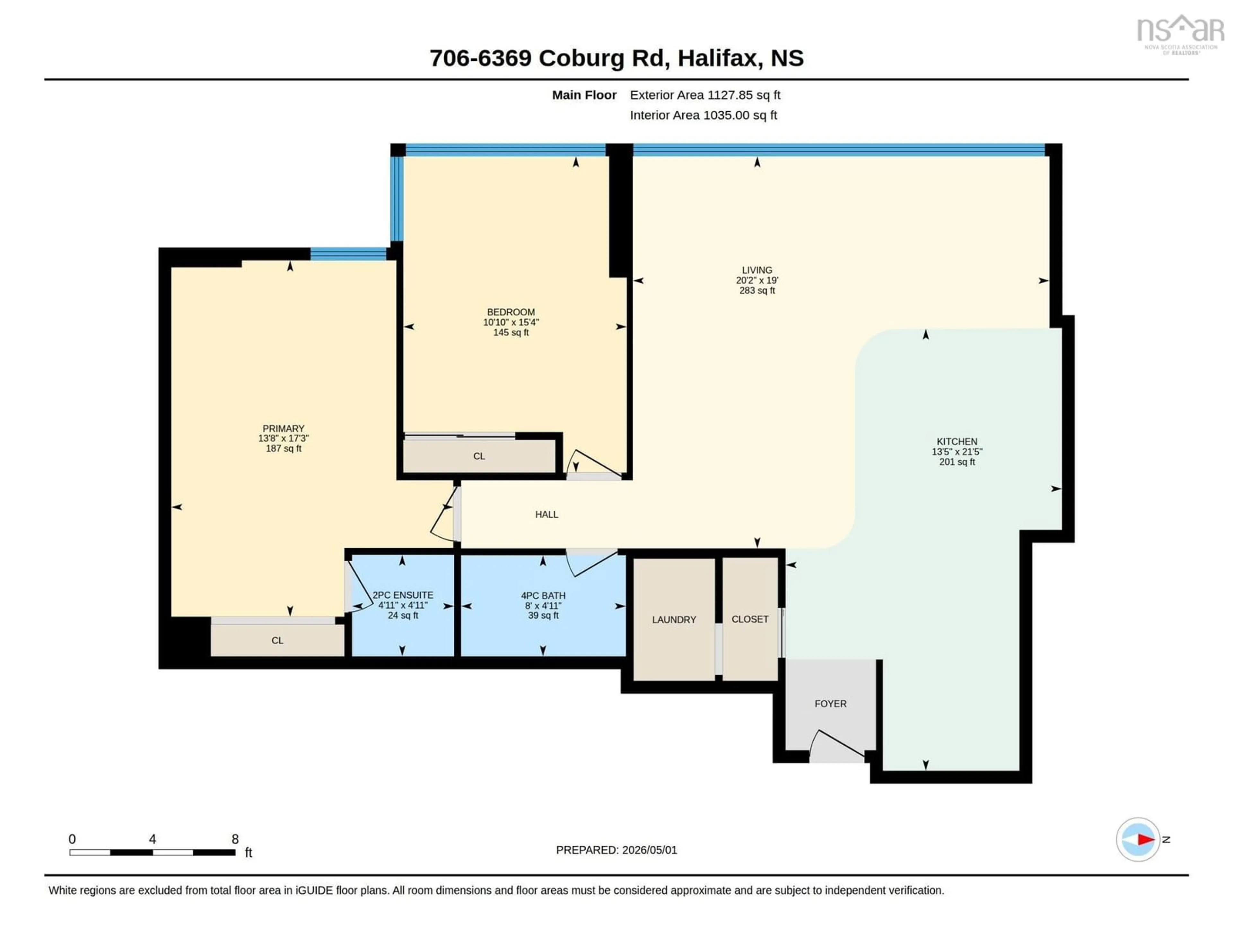 Floor plan for 6369 Coburg Rd #706, Halifax Nova Scotia B3H 2J7