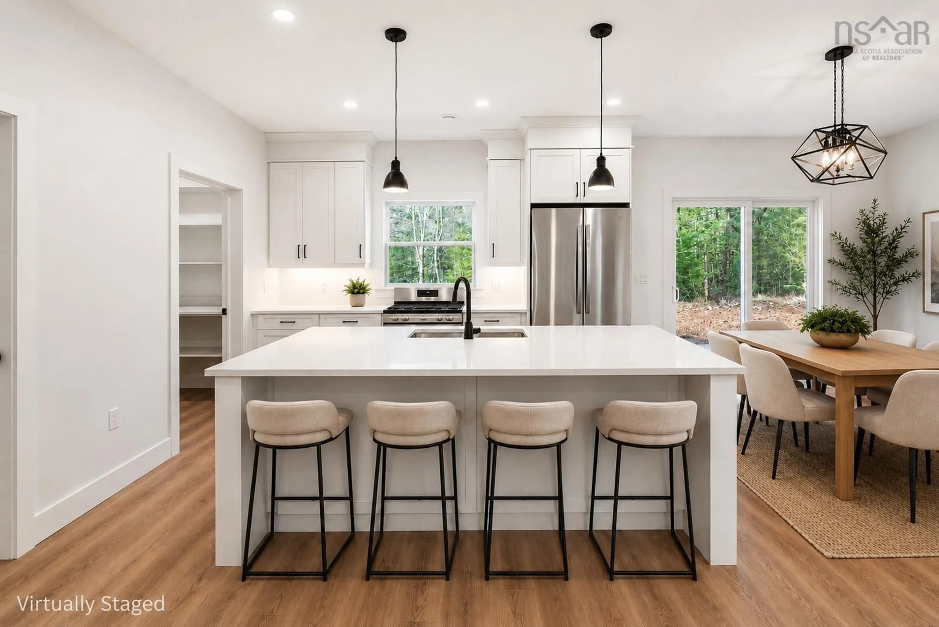 Open concept kitchen, unknown for 37 Periwinkle Dr, Enfield Nova Scotia B2T 1C4
