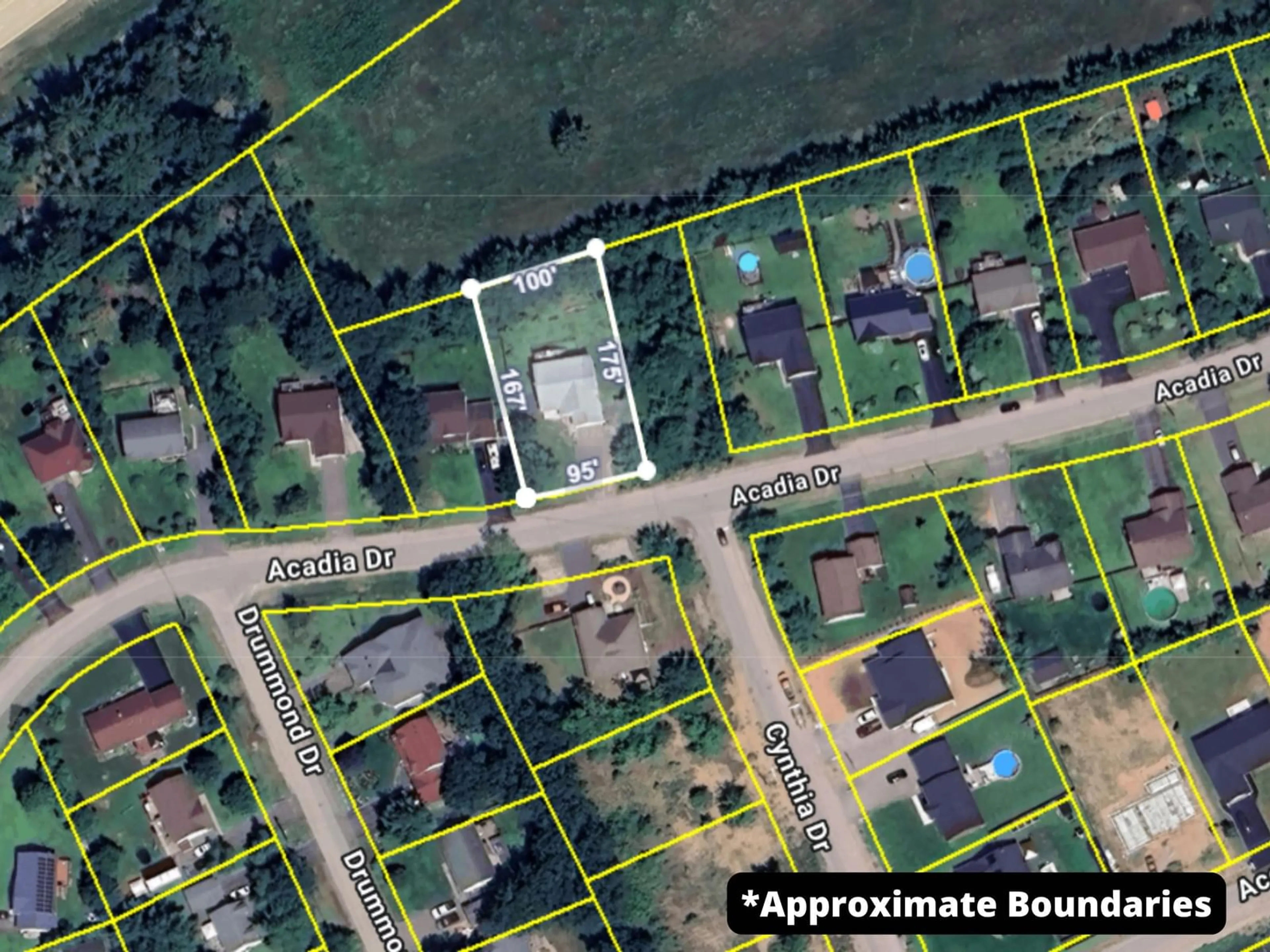 A pic from outside/outdoor area/front of a property/back of a property/a pic from drone, street for 1841 Acadia Dr, Kingston Nova Scotia B0P 1R0