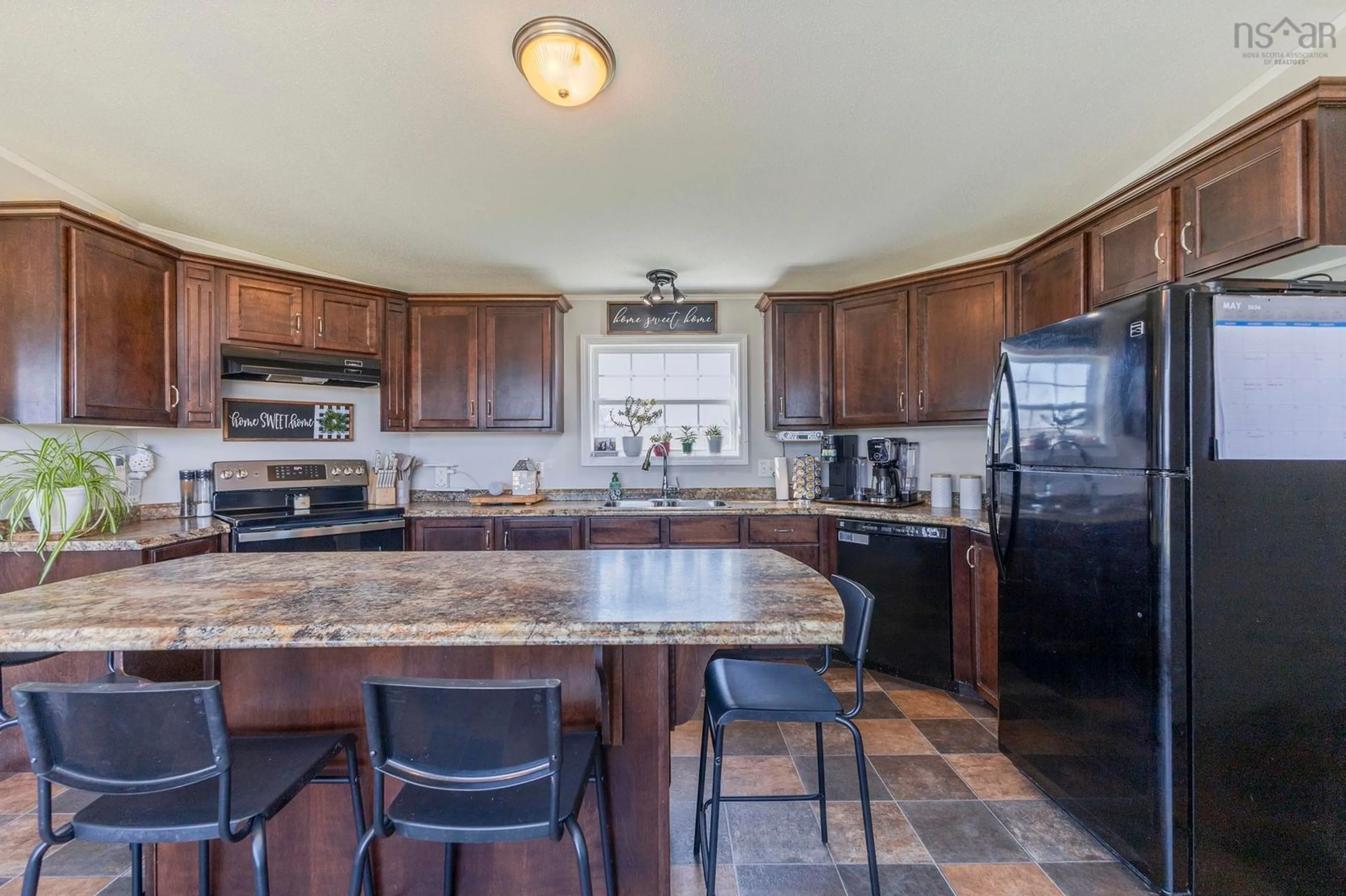 Open concept kitchen, ceramic/tile floor for 18 Chisholm Rd Rd, Debert Nova Scotia B0M 1G0