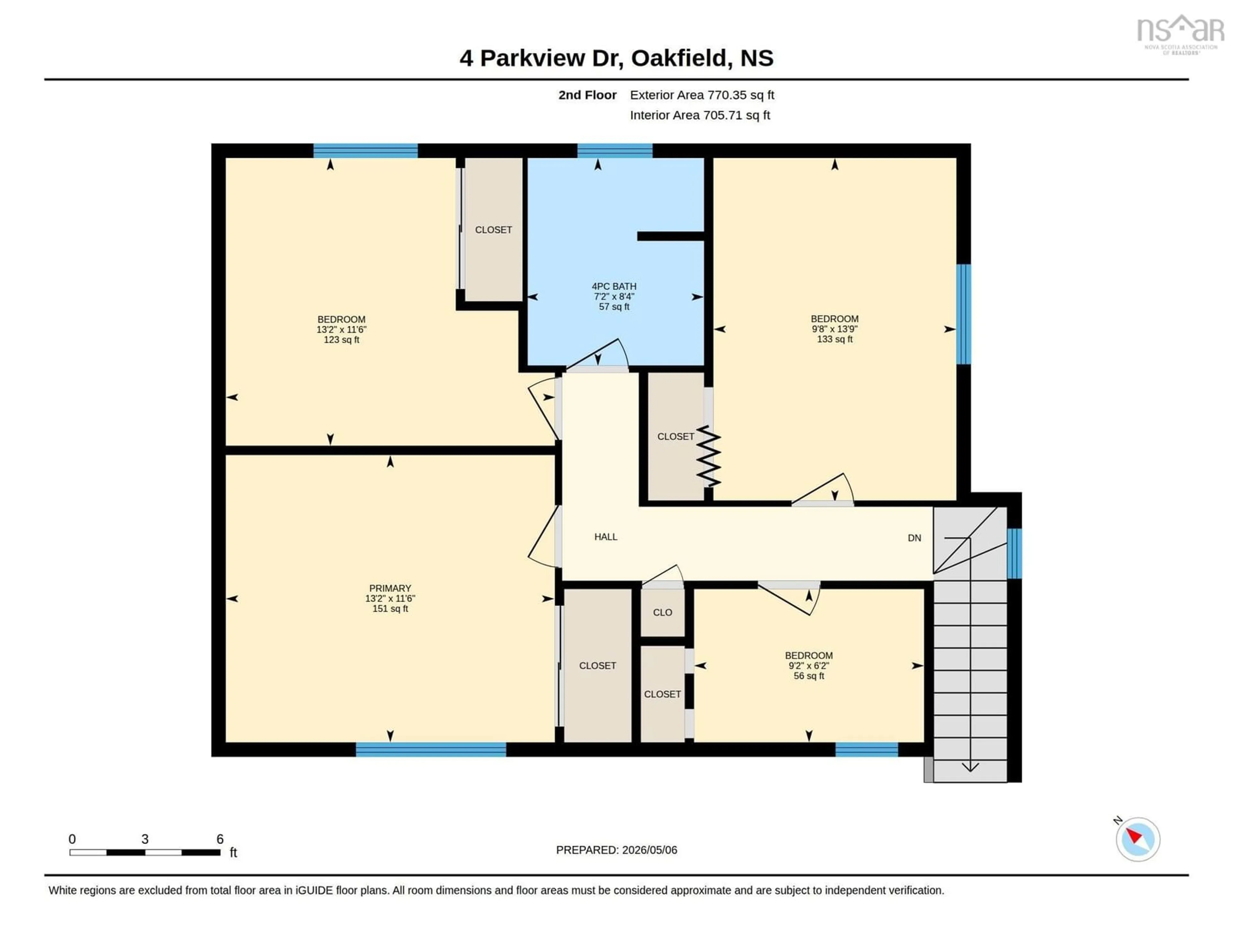 Floor plan for 4 Parkview Dr, Oakfield Nova Scotia B2T 1B1