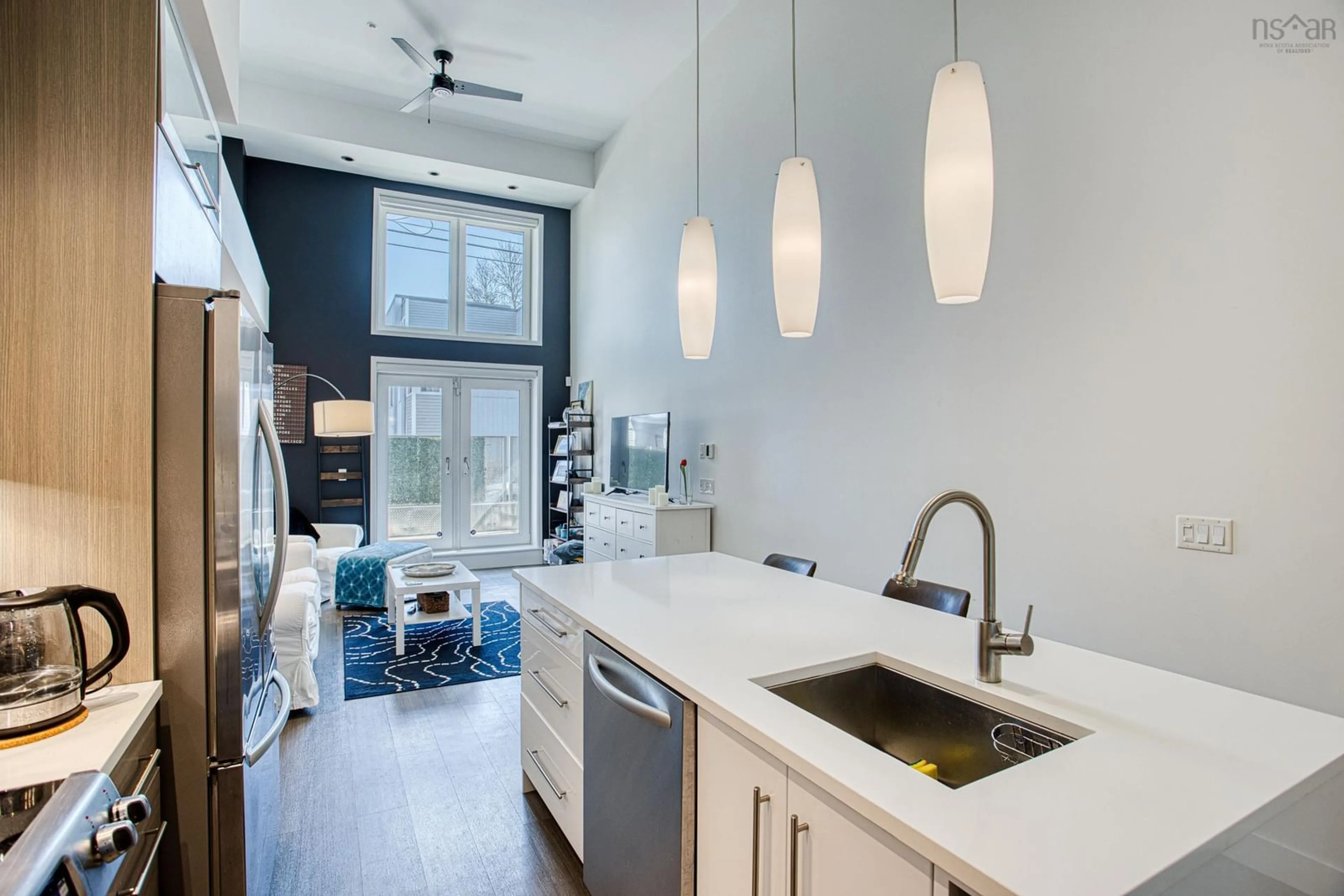 Open concept kitchen, unknown for 5662 Roberts St #108, Halifax Nova Scotia B3K 0E3