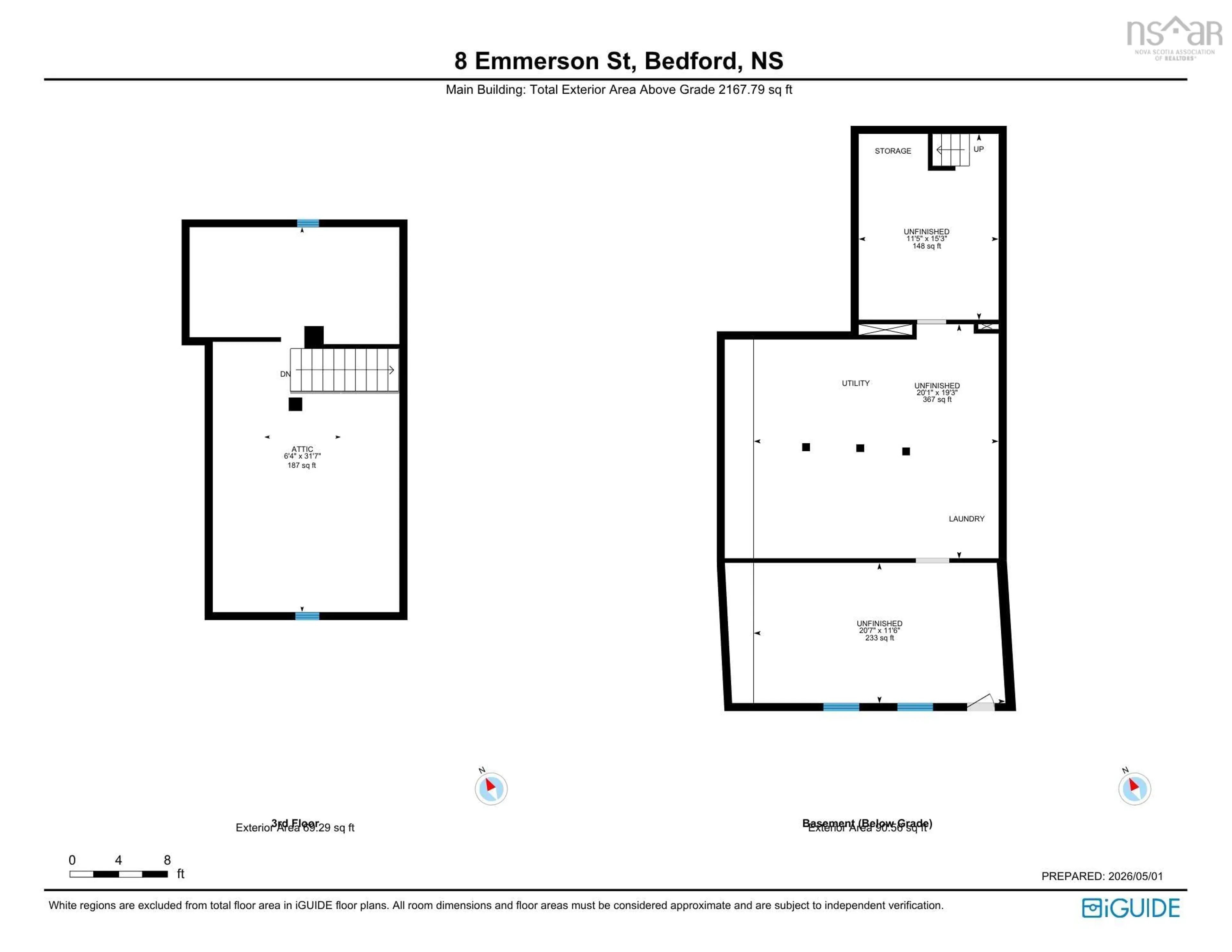 Floor plan for 8 Emmerson St, Bedford Nova Scotia B4A 1V7