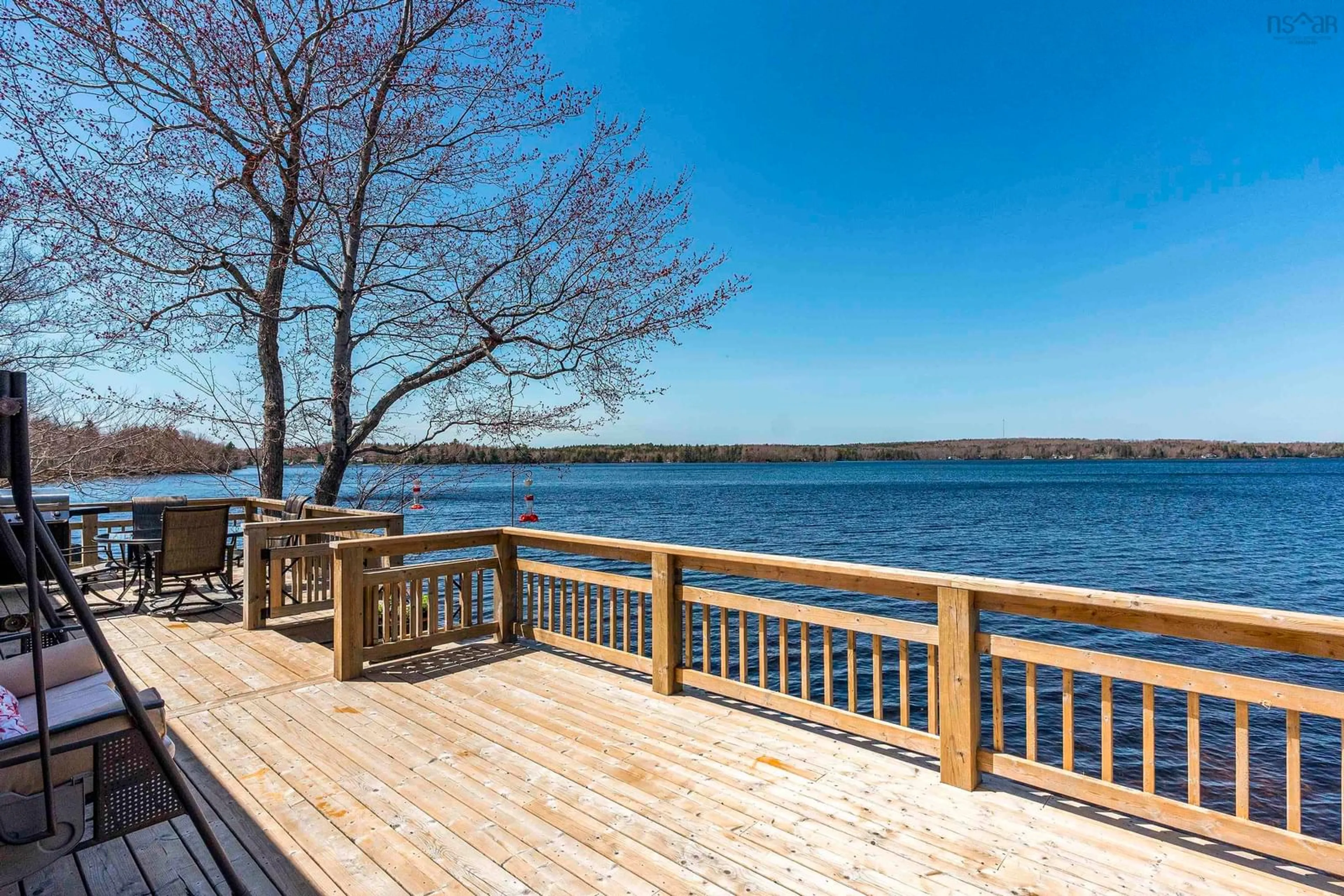 Patio, water/lake/river/ocean view for 63 Sand Pit Rd, South Range Nova Scotia B0W 1H0