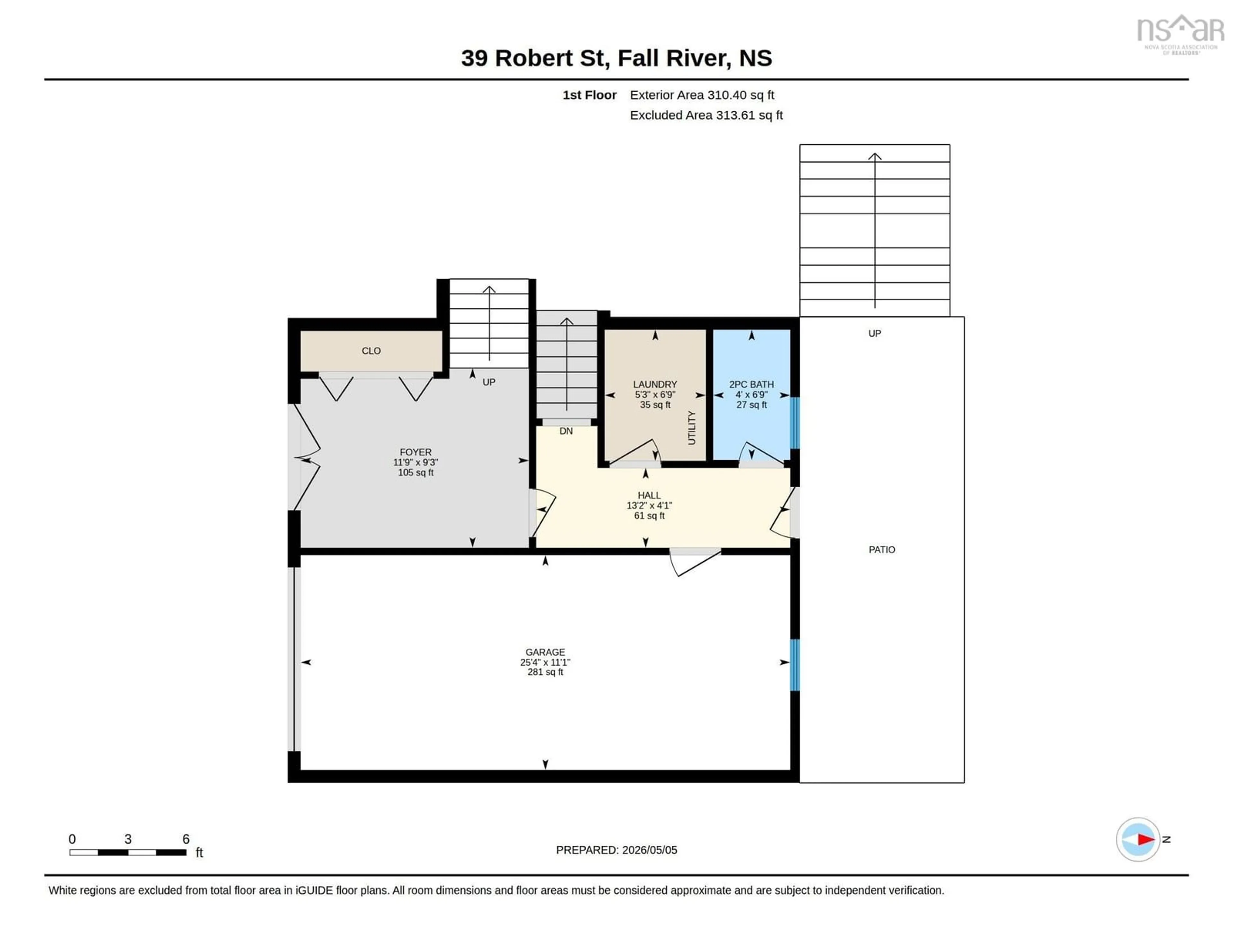 Floor plan for 39 Robert St, Fall River Nova Scotia B2T 1H7