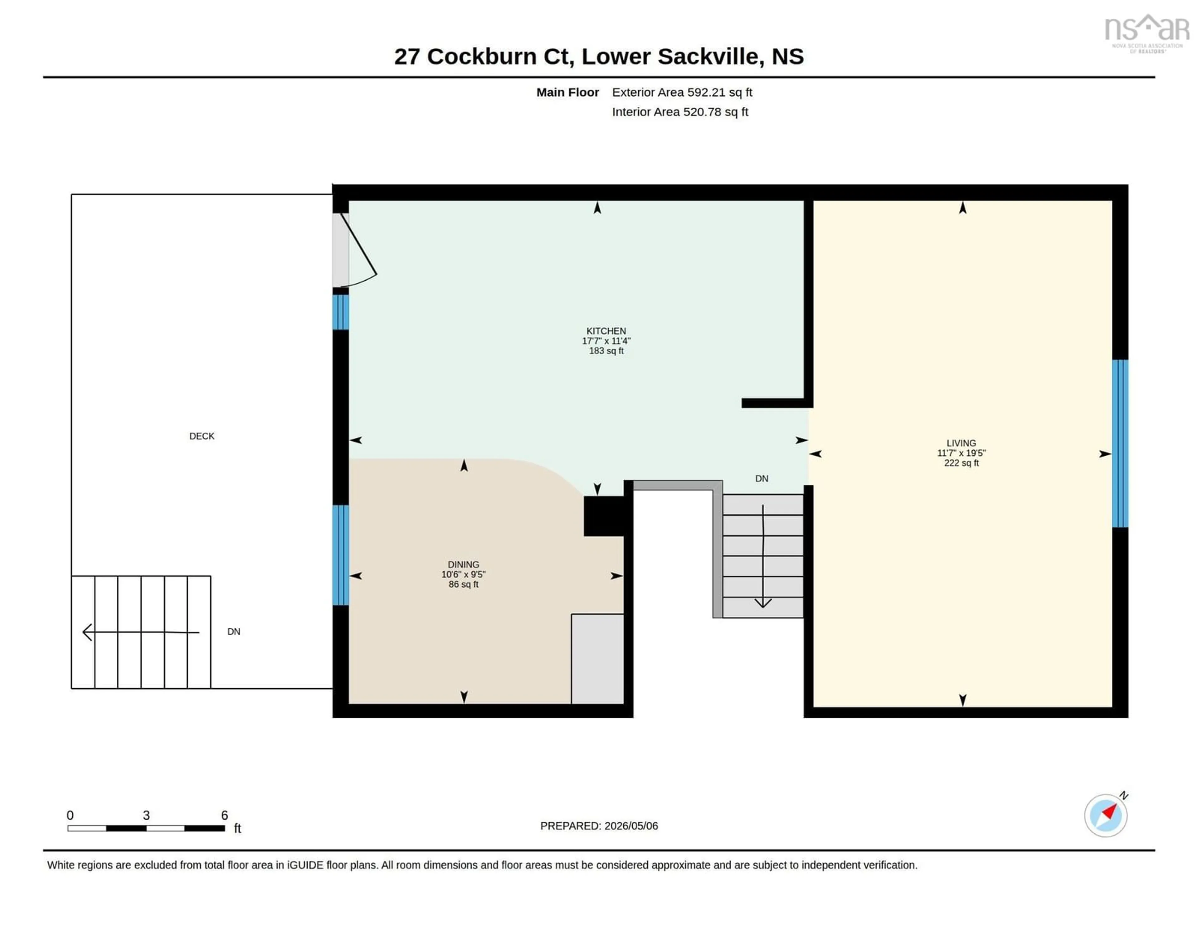 Floor plan for 27 Cockburn Crt, Lower Sackville Nova Scotia B4C 1K4