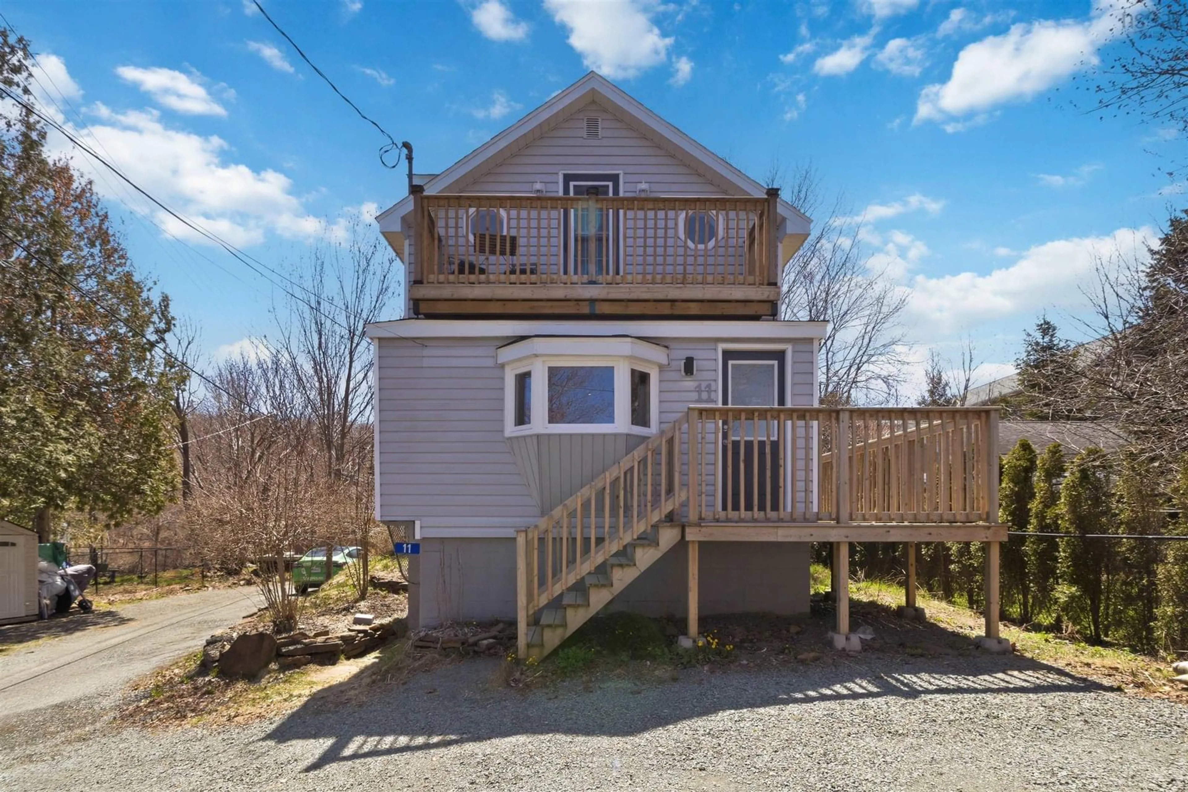 A pic from outside/outdoor area/front of a property/back of a property/a pic from drone, unknown for 11 Military Rd, Purcell's Cove Nova Scotia B3P 0K3