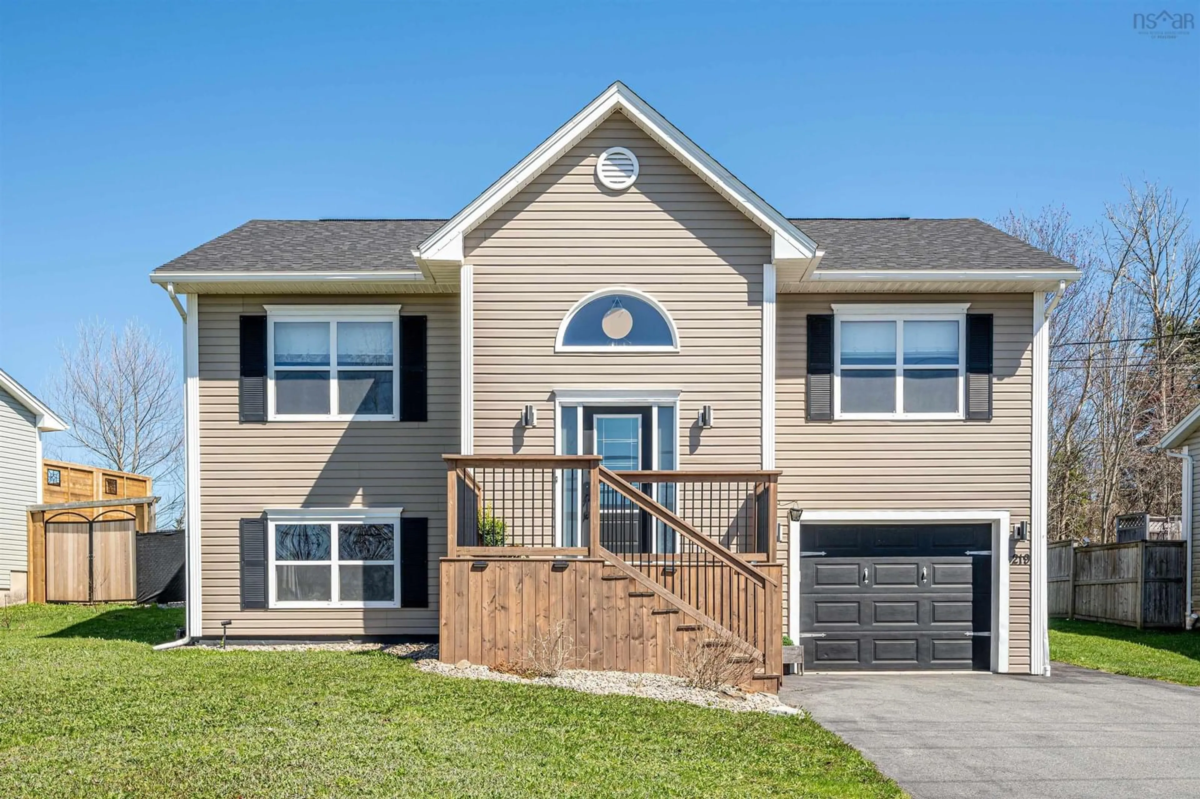 Home with vinyl exterior material, street for 219 Beaver Bank Rd, Beaver Bank Nova Scotia B4E 1J8