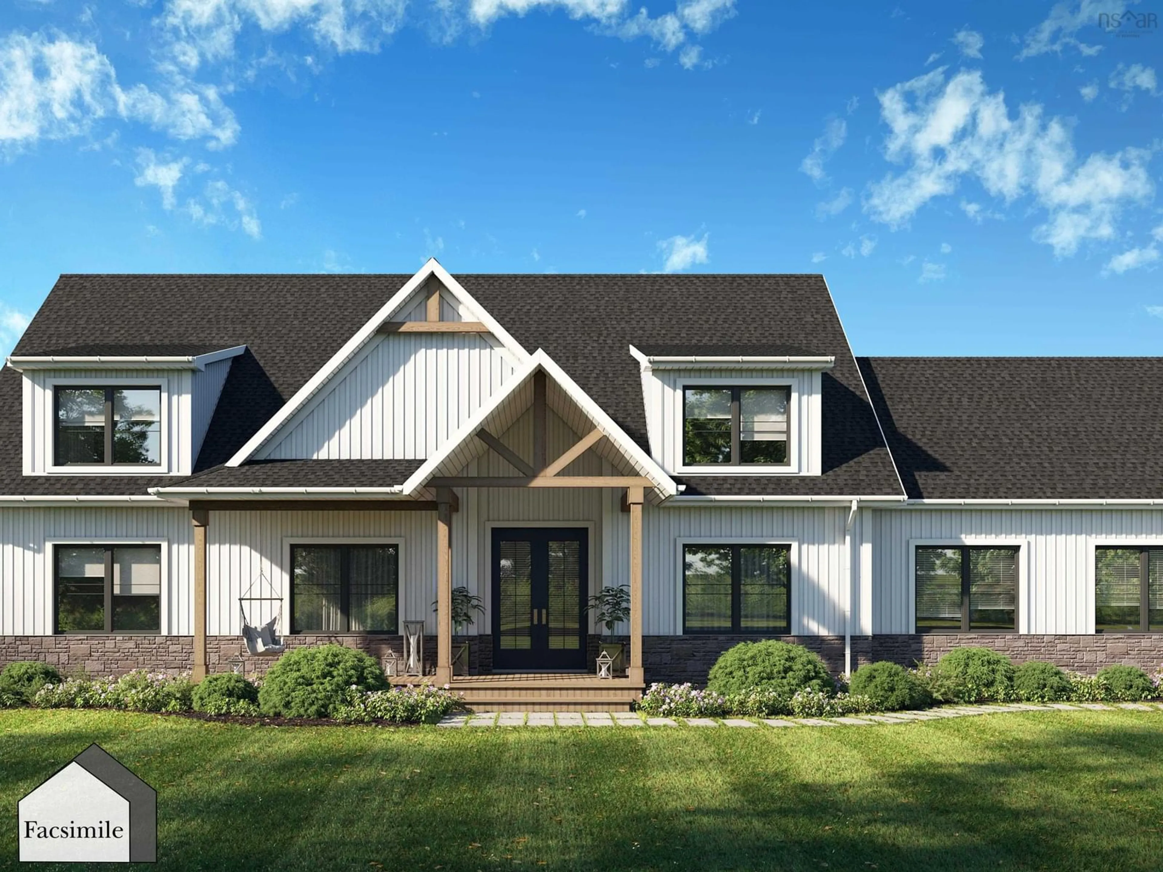 Home with vinyl exterior material, mountain view for 250 Parish St #Lot 728, Fall River Nova Scotia B2T 0W9