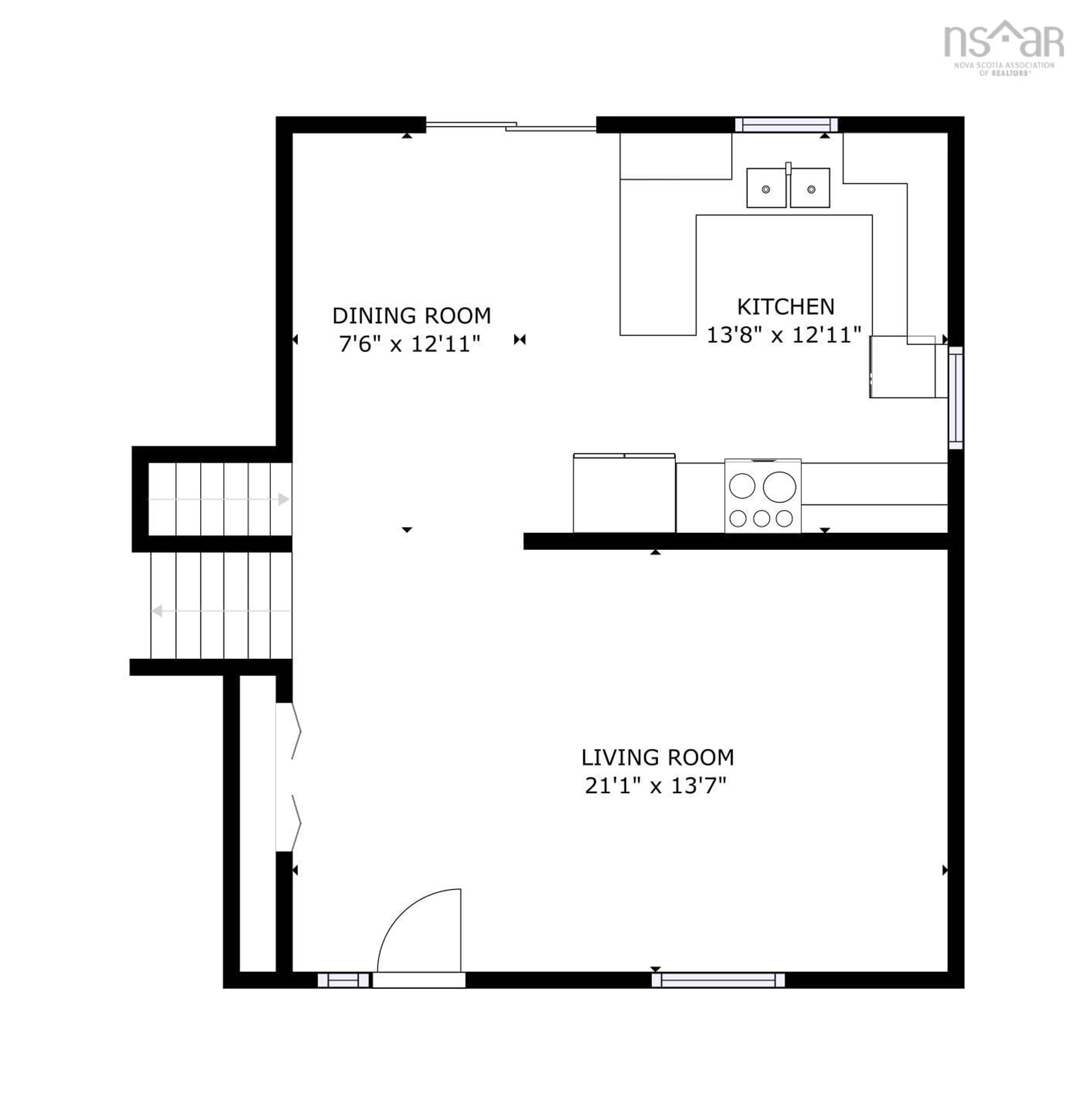 Floor plan for 46 Heritage St, North Chegoggin Nova Scotia B5A 5K5