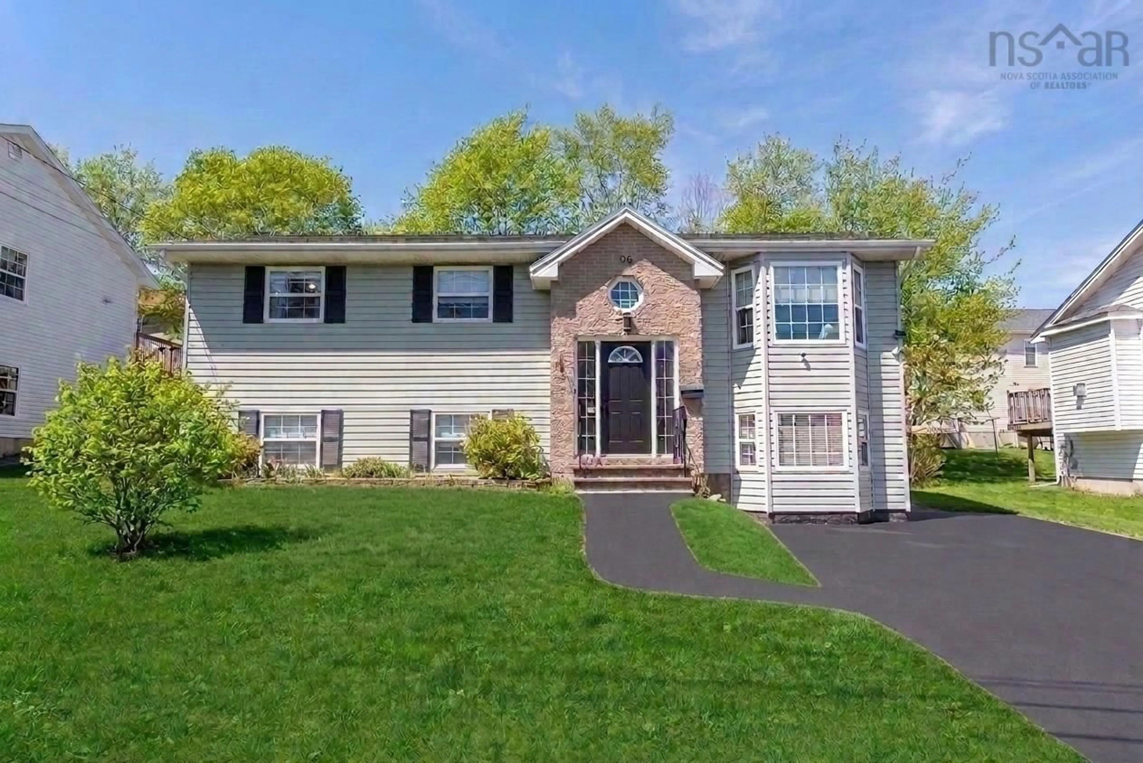 Home with vinyl exterior material, street for 96 Lochiel Cir, Cole Harbour Nova Scotia B2W 6H1