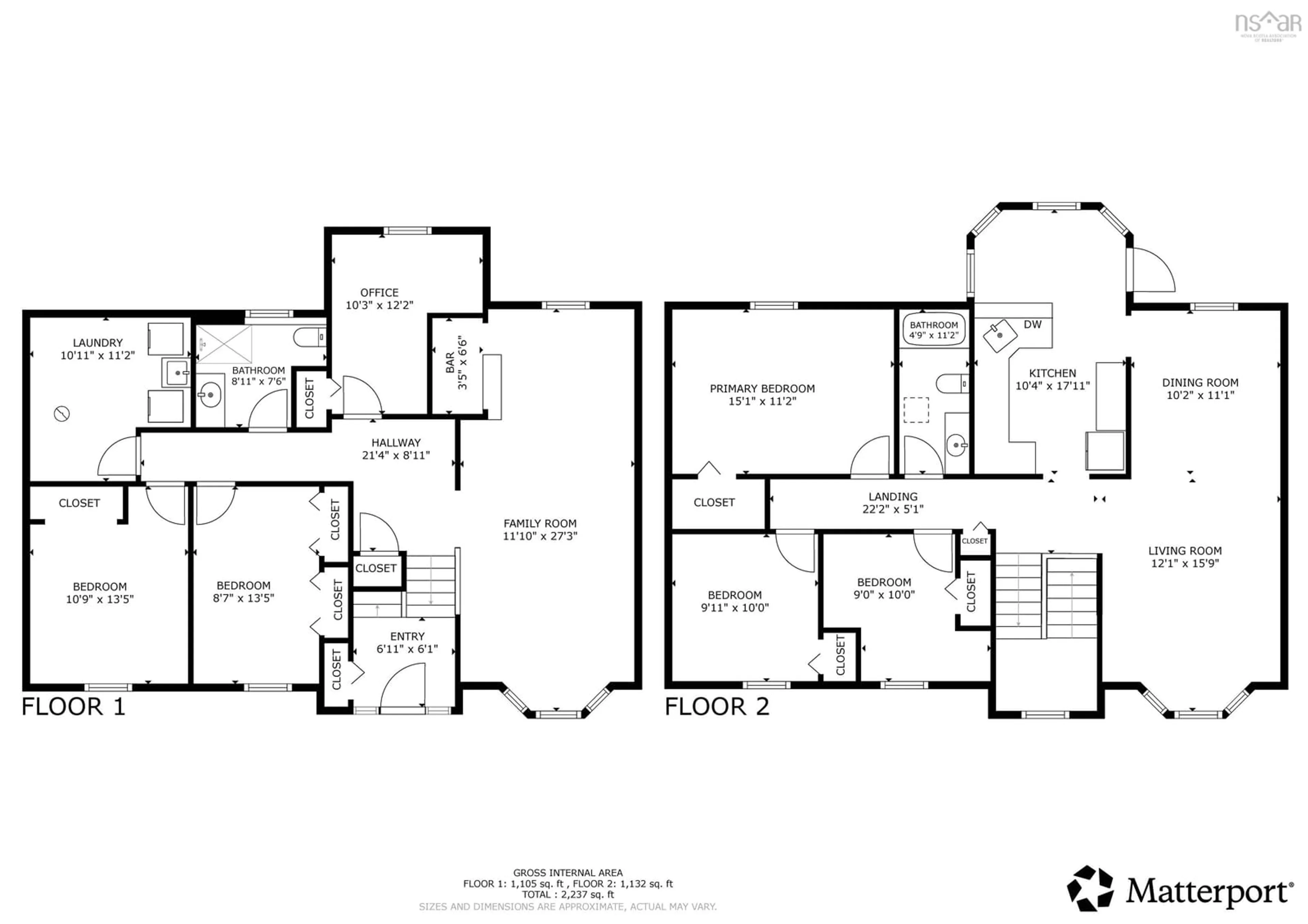 Floor plan for 96 Lochiel Cir, Cole Harbour Nova Scotia B2W 6H1