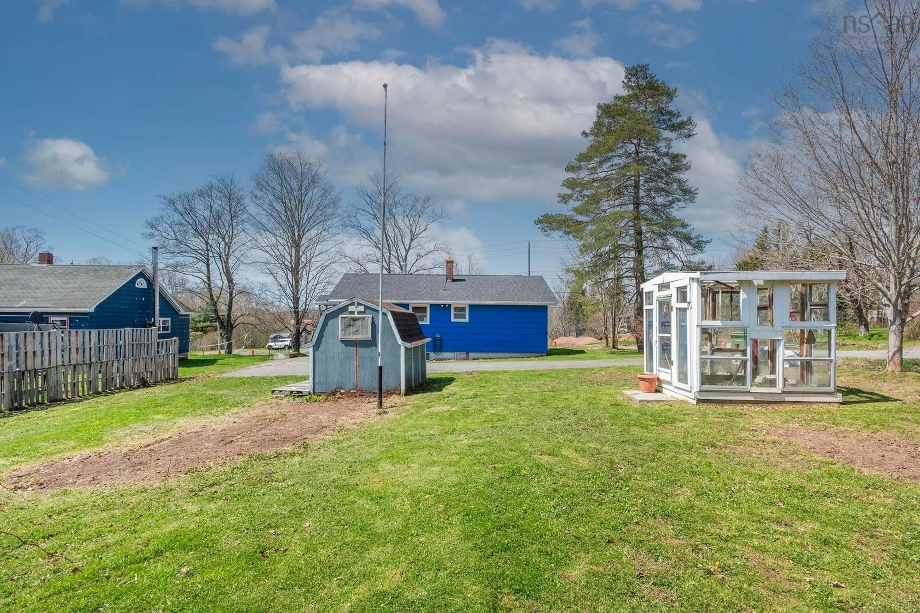A pic from outside/outdoor area/front of a property/back of a property/a pic from drone, water/lake/river/ocean view for 1020 Chapel Rd, Canning Nova Scotia B0P 1H0