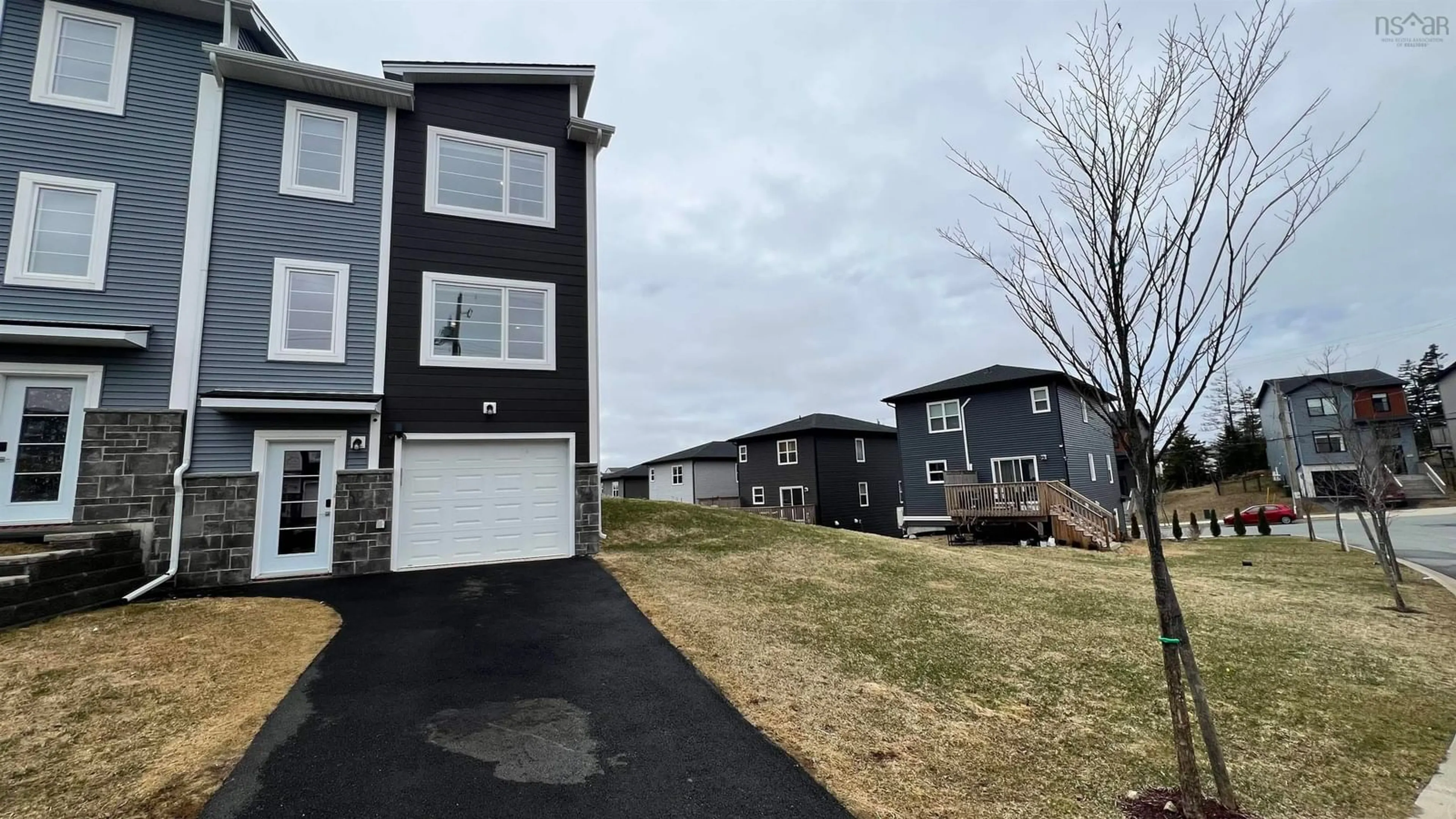 A pic from outside/outdoor area/front of a property/back of a property/a pic from drone, street for 17 Grosse St, Beechville Nova Scotia B3T 0M7