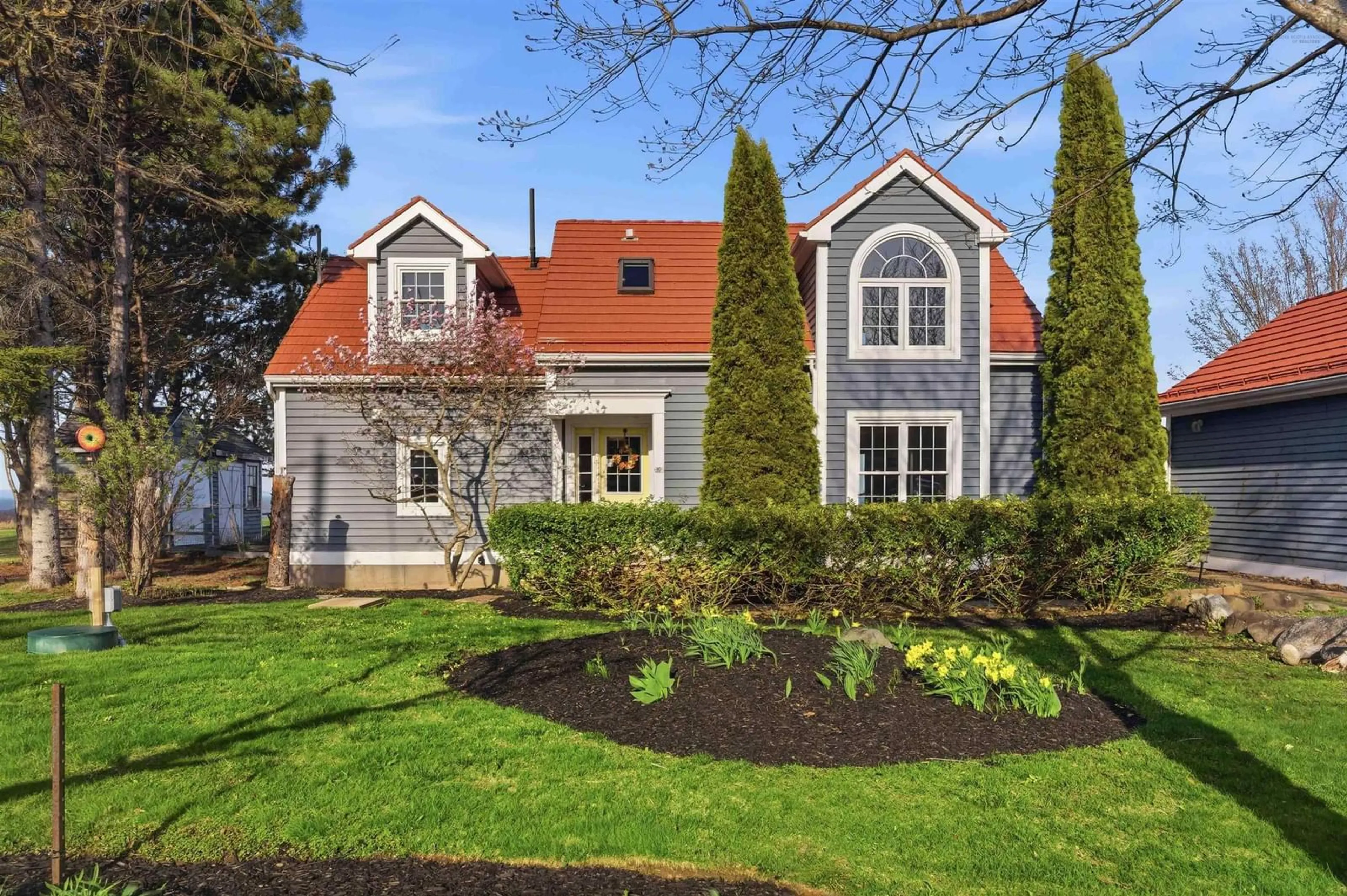Home with brick exterior material, street for 79 Blomidon Crescent, Lower Blomidon Nova Scotia B0P 1H0