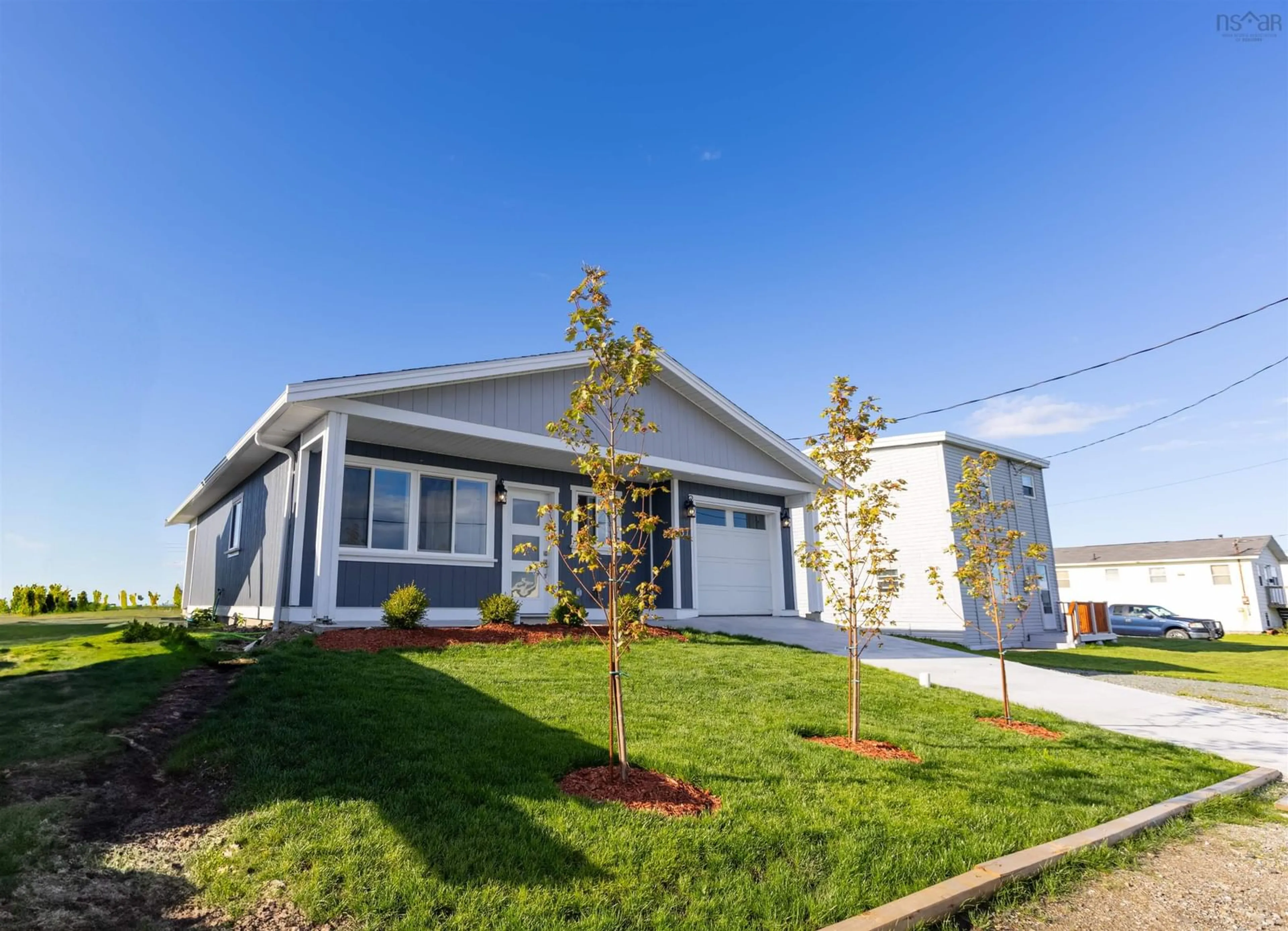 Home with vinyl exterior material, street for 37 Eighth Street St, Glace Bay Nova Scotia B1A 4K7
